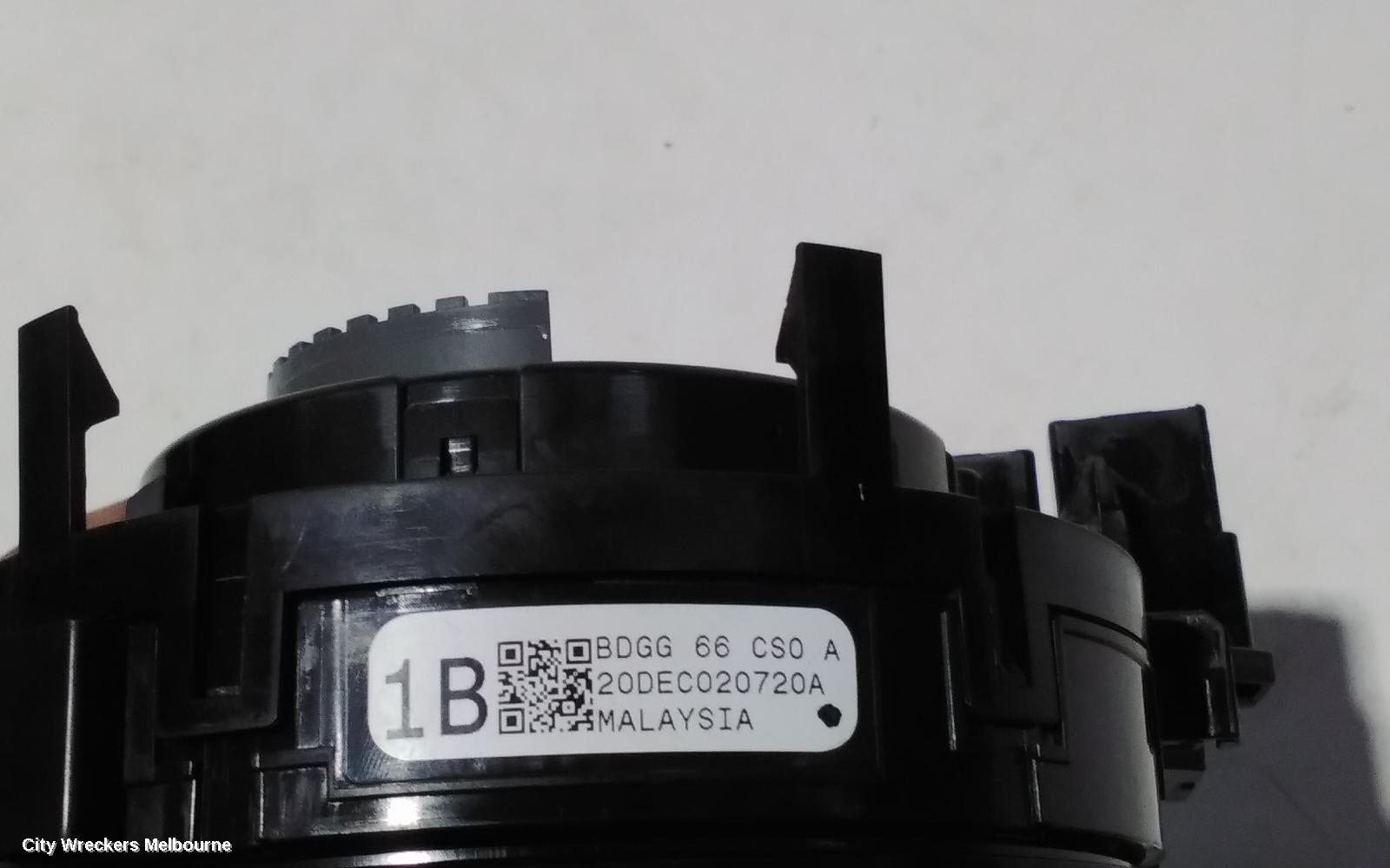 MAZDA 3 AIRBAG MODULE/SENSOR, CLOCKSPRING, BP, 03/2019 ONWARDS