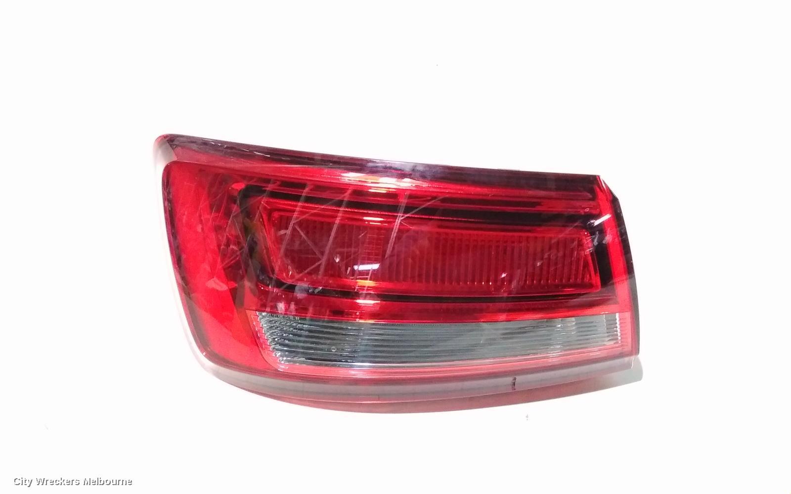 AUDI A3 LEFT TAILLIGHT, A3, 8V, SEDAN, NON LED TYPE, 05/2016 - 10/2020