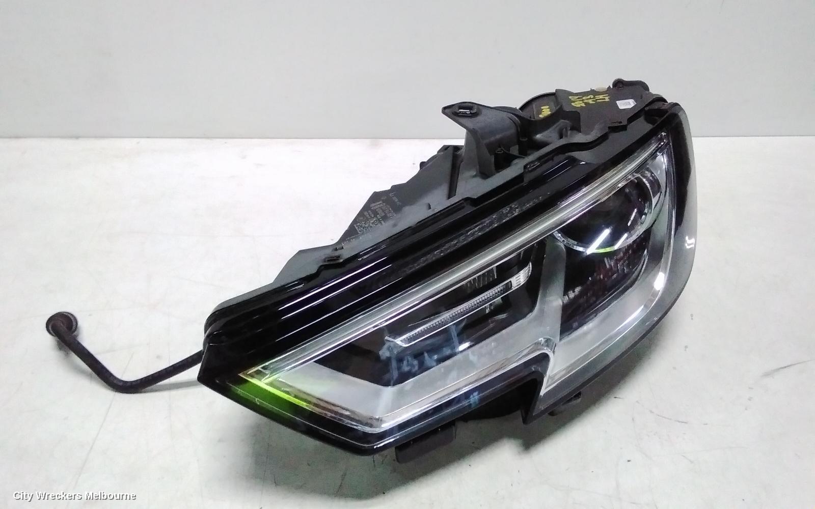 AUDI A3 LEFT HEADLAMP, 8V, HATCH/SEDAN/CABRIO, XENON TYPE, 05/2016 - 10/2020