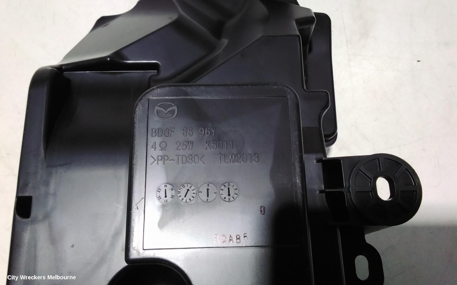 MAZDA 3 SPEAKER, BP, 03/2019 ONWARDS