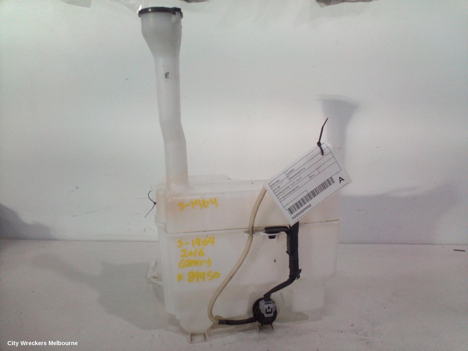 TOYOTA CAMRY WASHER BOTTLE, ASV50/AVV50, 12/2011 - 10/2017