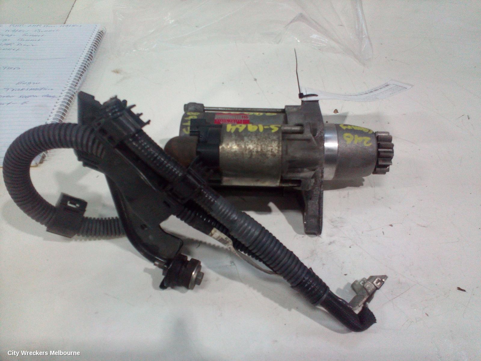 TOYOTA CAMRY STARTER, PETROL, 2.5, 2AR-FE, ASV50, 12/2011 - 10/2017