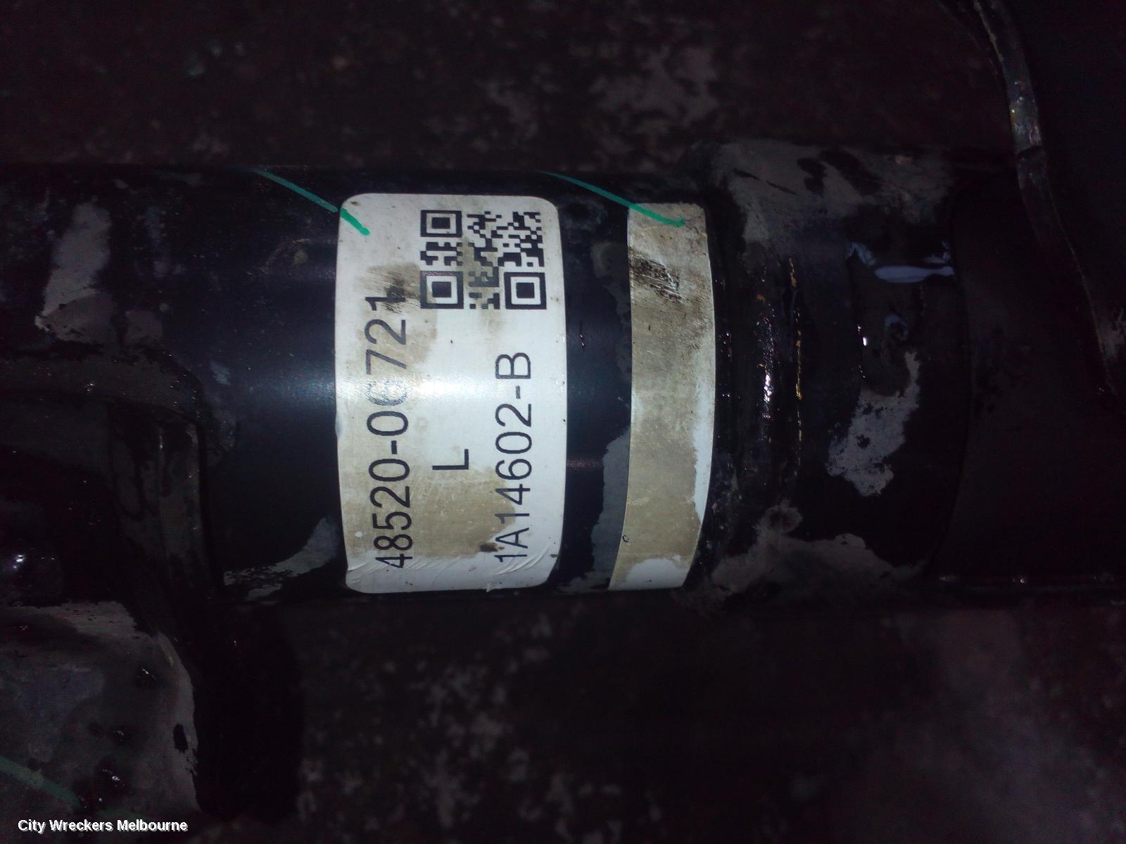 TOYOTA CAMRY LEFT FRONT STRUT, ASV50, NON HYBRID TYPE, 05/2015 - 10/2017