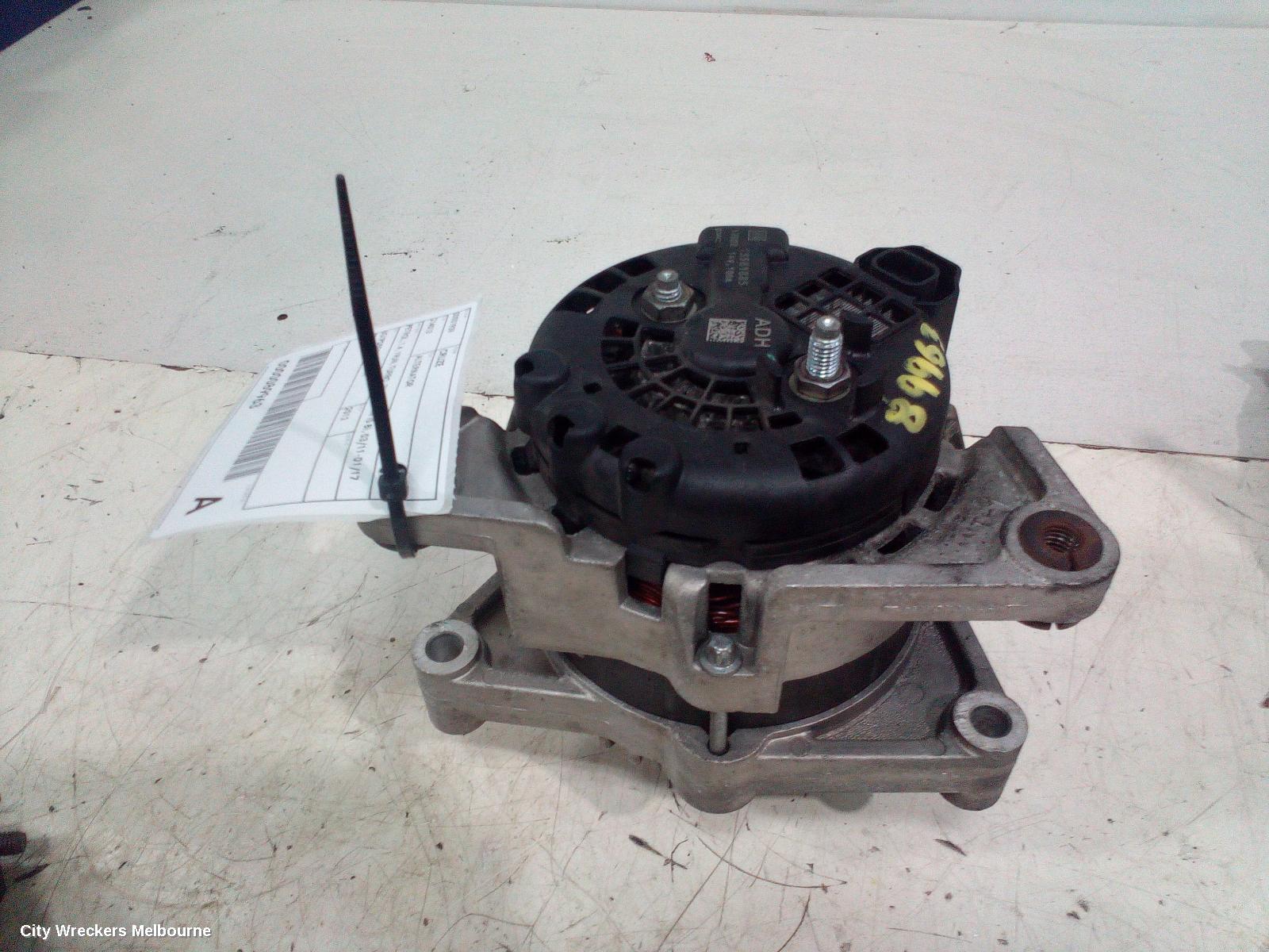 HOLDEN CRUZE ALTERNATOR, PETROL, 1.4, 19UN, TURBO, JH (8TH VIN IS 8), 03/2011 - 01/2017