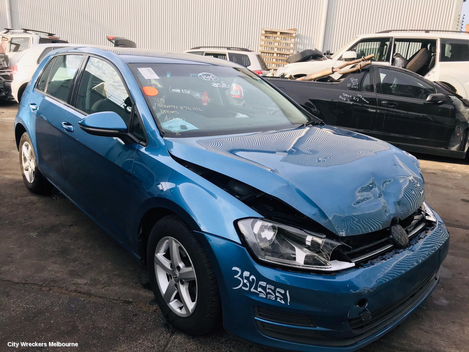 VOLKSWAGEN GOLF RIGHT REAR DOOR, GEN 7, HATCH, 03/2013 - 08/2020