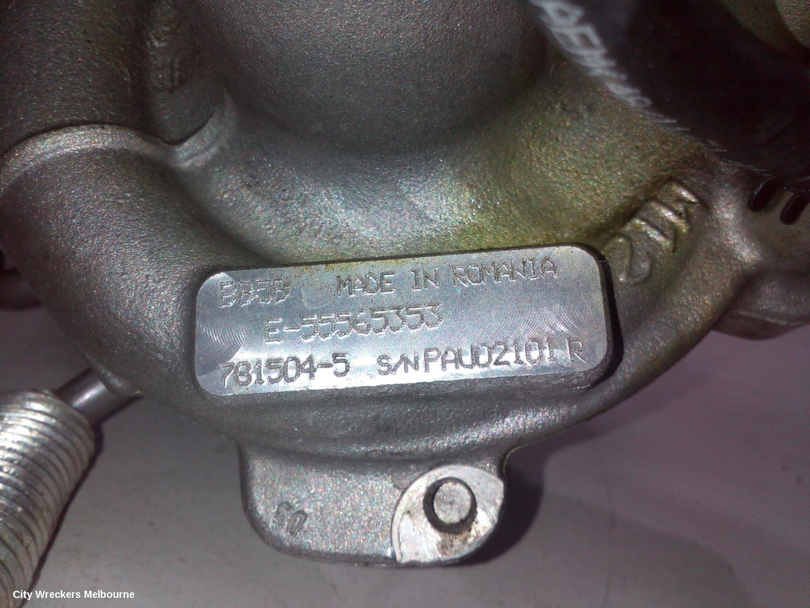 HOLDEN CRUZE TURBO SUPERCHARGER, PETROL, 1.4, JH, 03/2011 - 01/2017