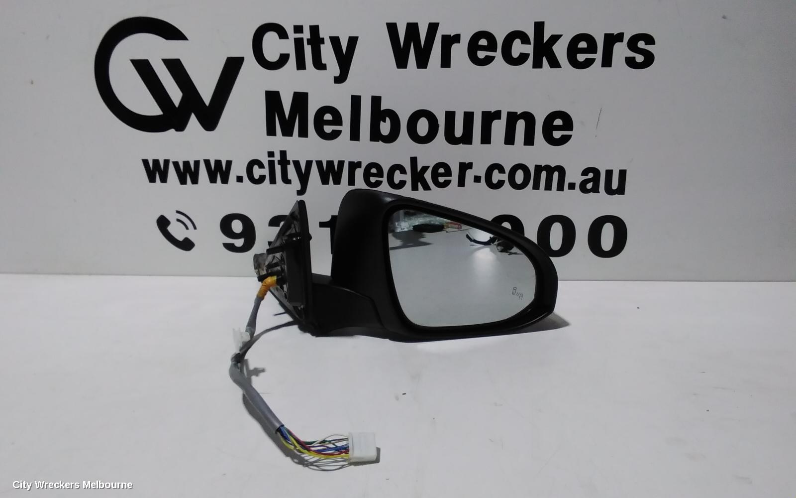 TOYOTA CAMRY RIGHT DOOR MIRROR, ASV50/AVV50, ATARA SL/HYBRID, W/ AUTO DIPPING TYPE, 05/2015 - 10/2017