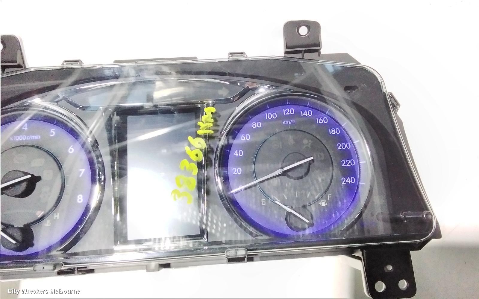 TOYOTA CAMRY INSTRUMENT CLUSTER, INSTRUMENT CLUSTER, 2.5, 2AR-FE, ATARA SL, ASV50, 05/2015 - 10/2017