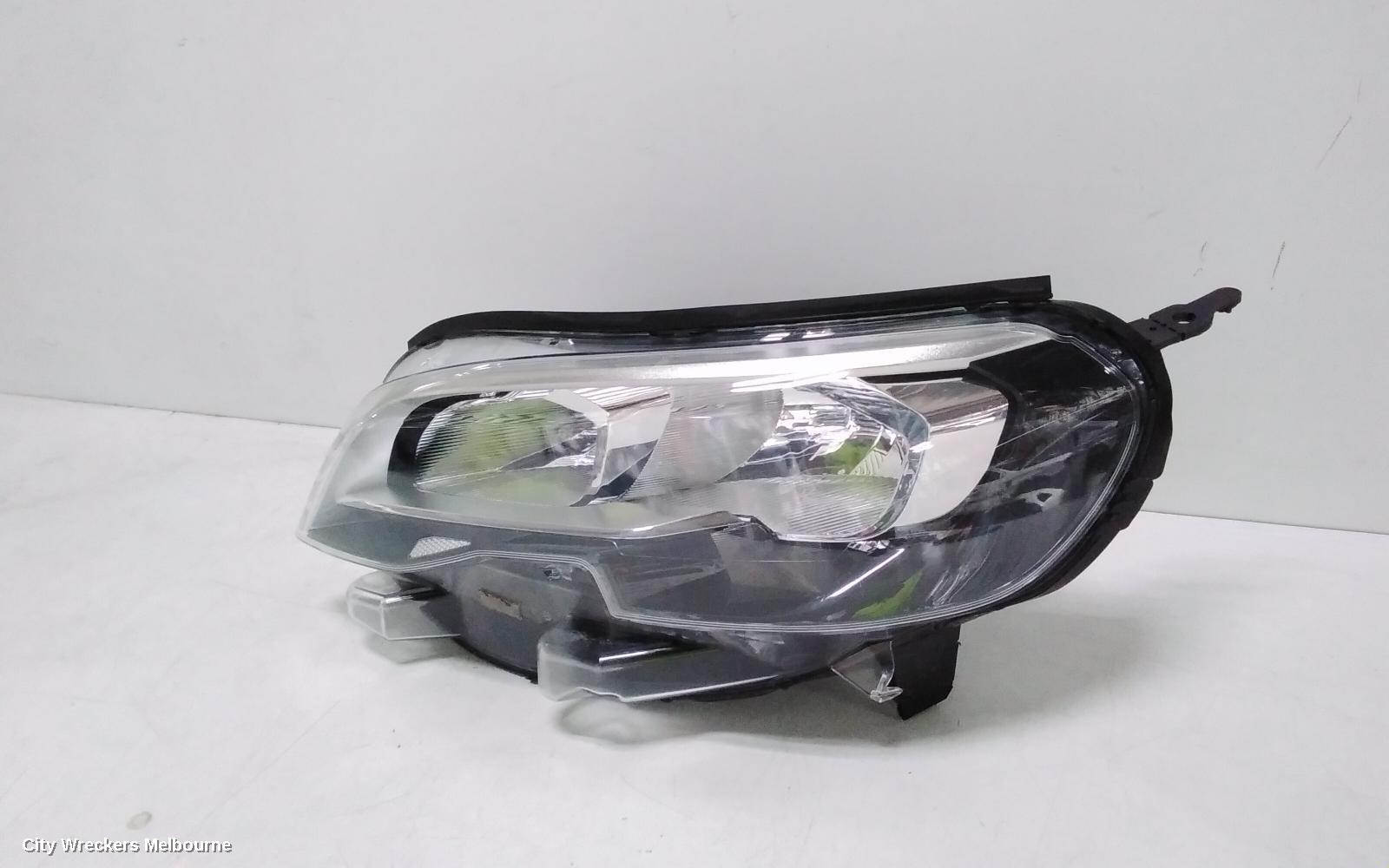 PEUGEOT EXPERT LEFT HEADLAMP, K0, HALOGEN TYPE, 04/2018 ONWARDS