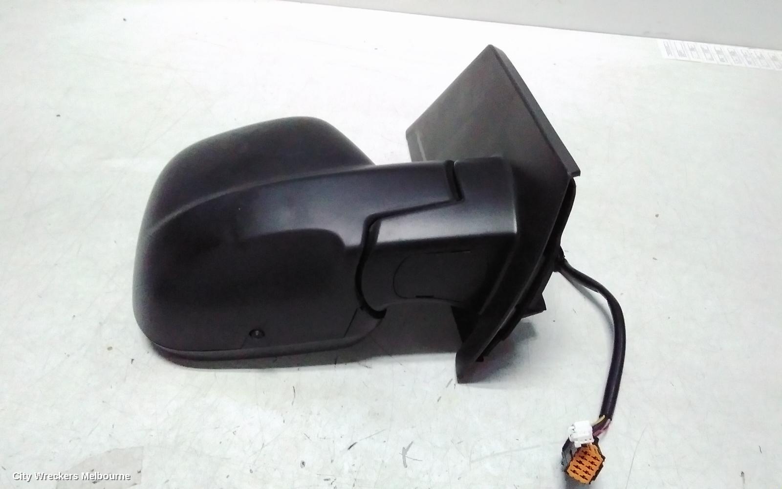 PEUGEOT EXPERT RIGHT DOOR MIRROR, K0, MANUAL FOLD, MATTE BLACK, NON BLIND SPOT TYPE, 04/2018 ONWARDS