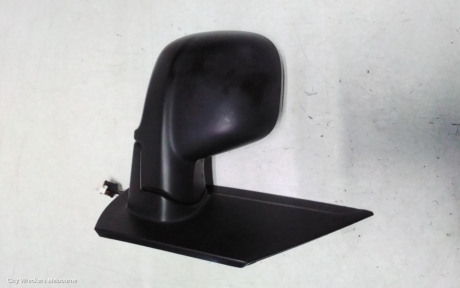 PEUGEOT EXPERT RIGHT DOOR MIRROR, K0, MANUAL FOLD, MATTE BLACK, NON BLIND SPOT TYPE, 04/2018 ONWARDS
