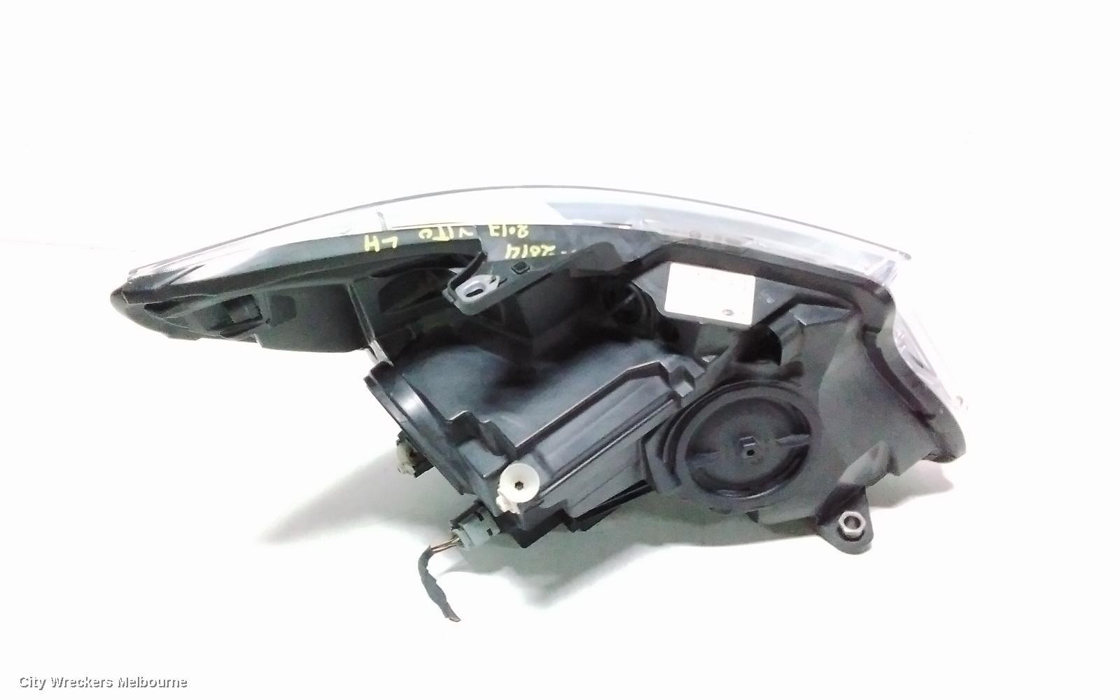 MERCEDES VITO LEFT HEADLAMP, 447, HALOGEN, BLACK INSERT TYPE, 03/2015 ONWARDS