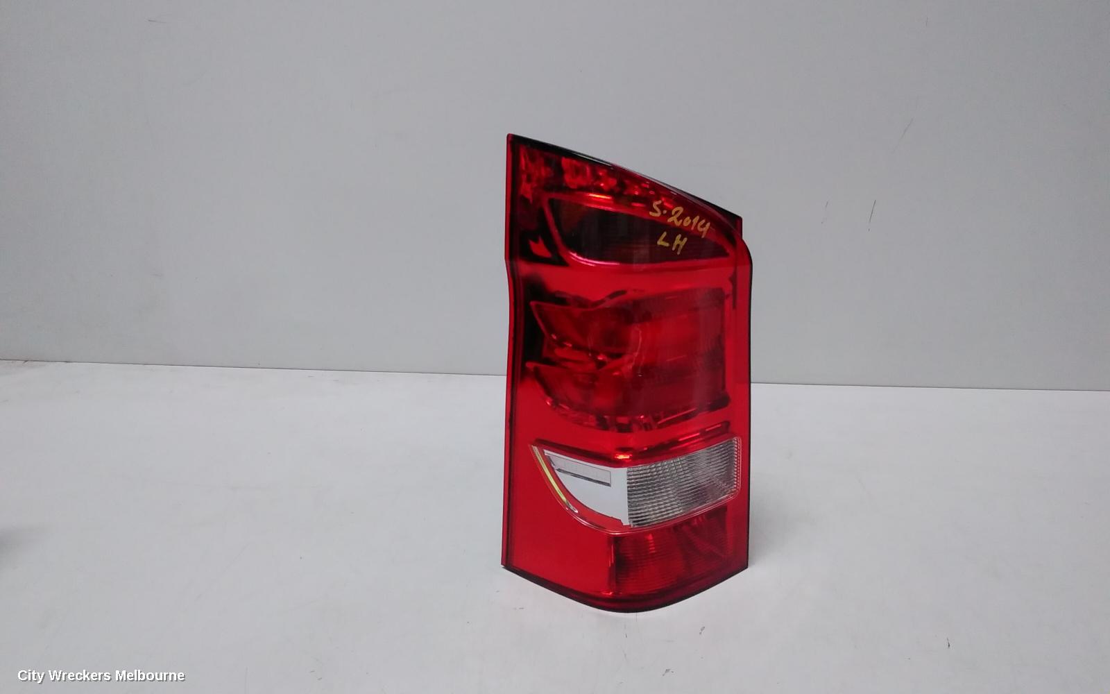 MERCEDES VITO LEFT TAILLIGHT, 447, NON LED TYPE, 03/2015 ONWARDS