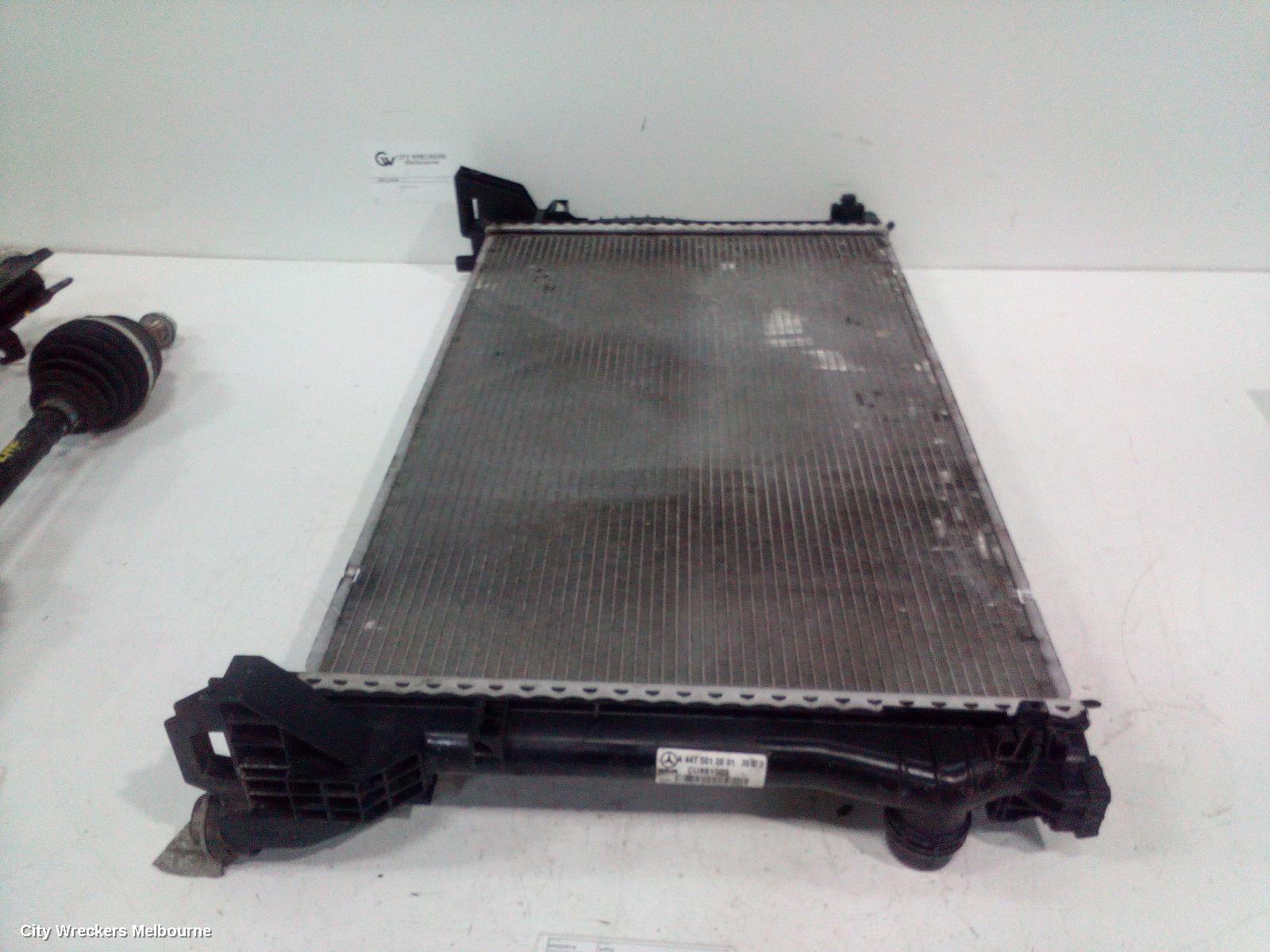 MERCEDES VITO RADIATOR, AUTO, 2.1, DIESEL, 447, 03/2015 ONWARDS