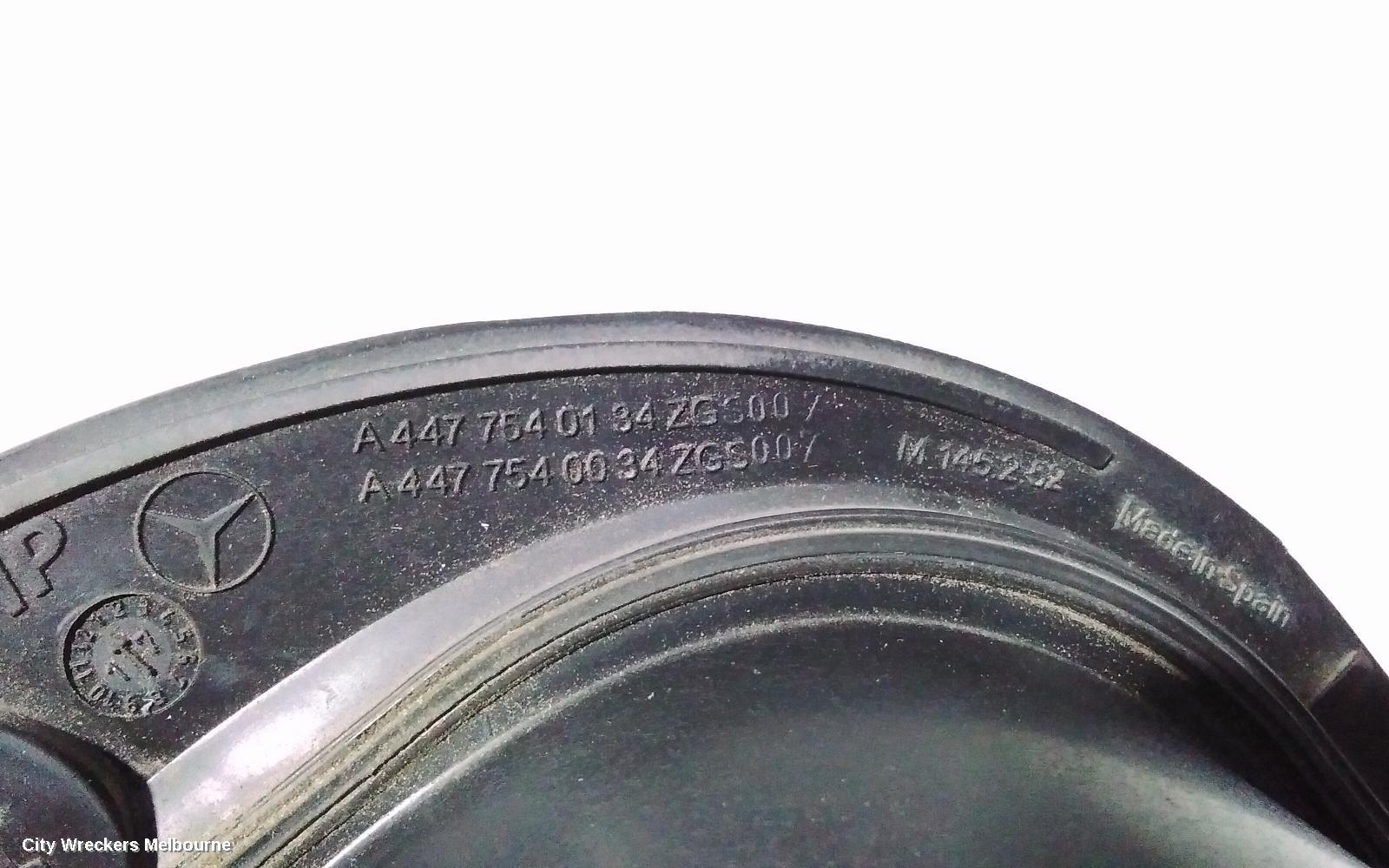 MERCEDES VITO FUEL DOOR / FILLER, 447, 03/2015 ONWARDS