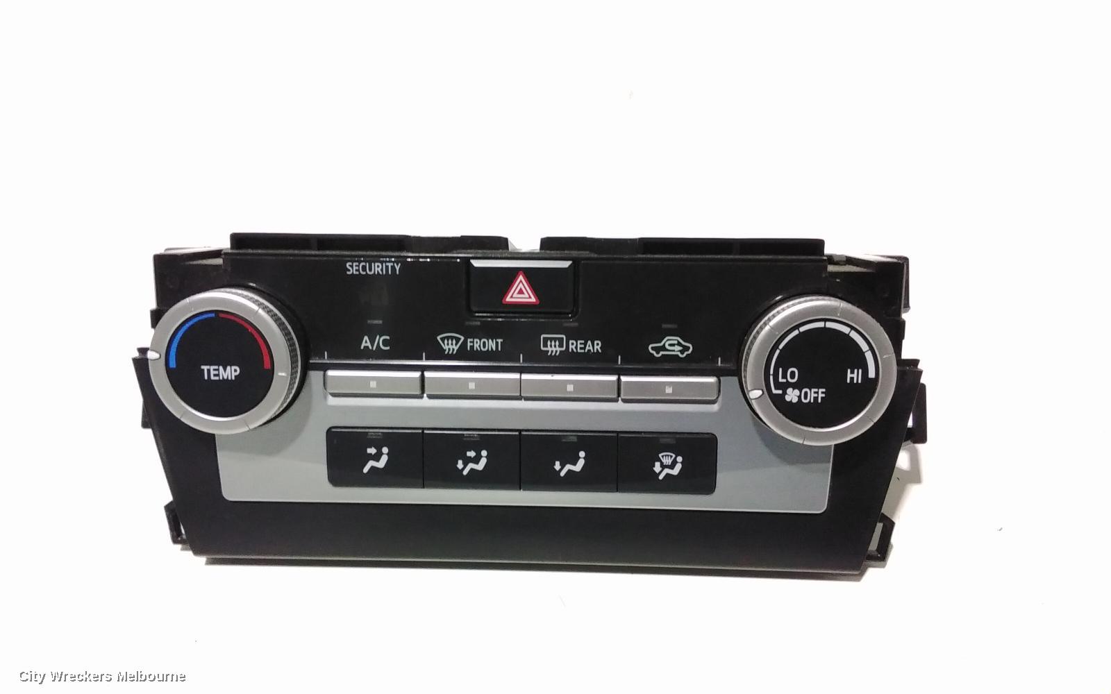TOYOTA CAMRY HEATER/AC CONTROLS, ASV50/AVV50, STANDARD TYPE, 12/2011 - 10/2017