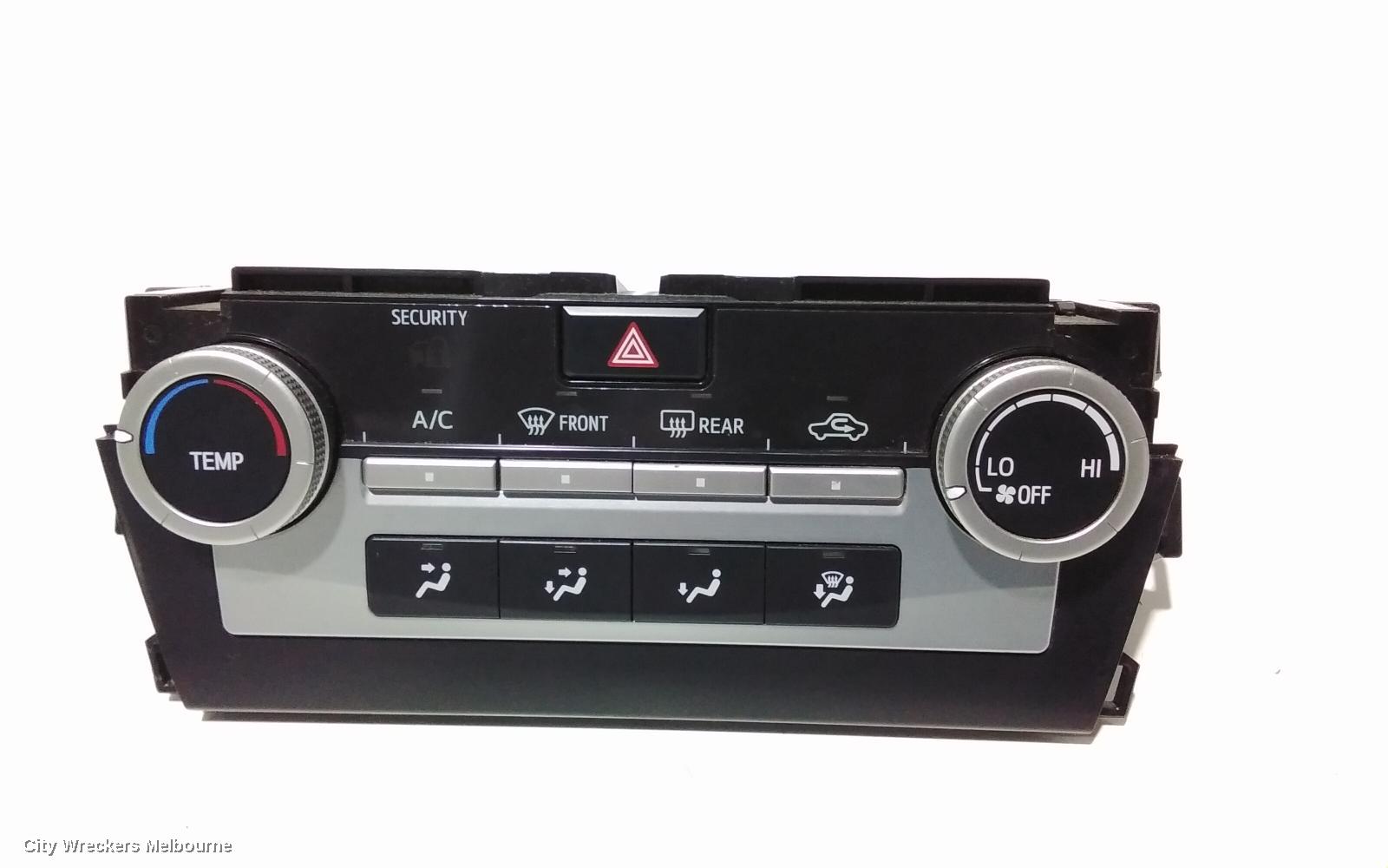 TOYOTA CAMRY HEATER/AC CONTROLS, ASV50/AVV50, STANDARD TYPE, 12/2011 - 10/2017