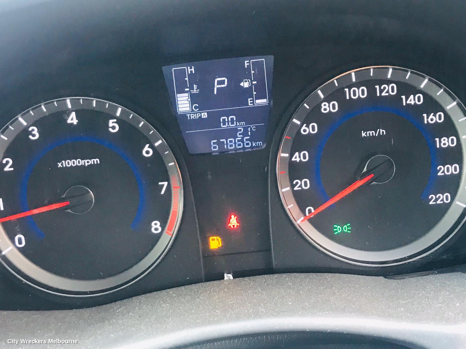 HYUNDAI ACCENT AIRBAG MODULE/SENSOR, CLOCKSPRING, RB, 07/2011 - 12/2019