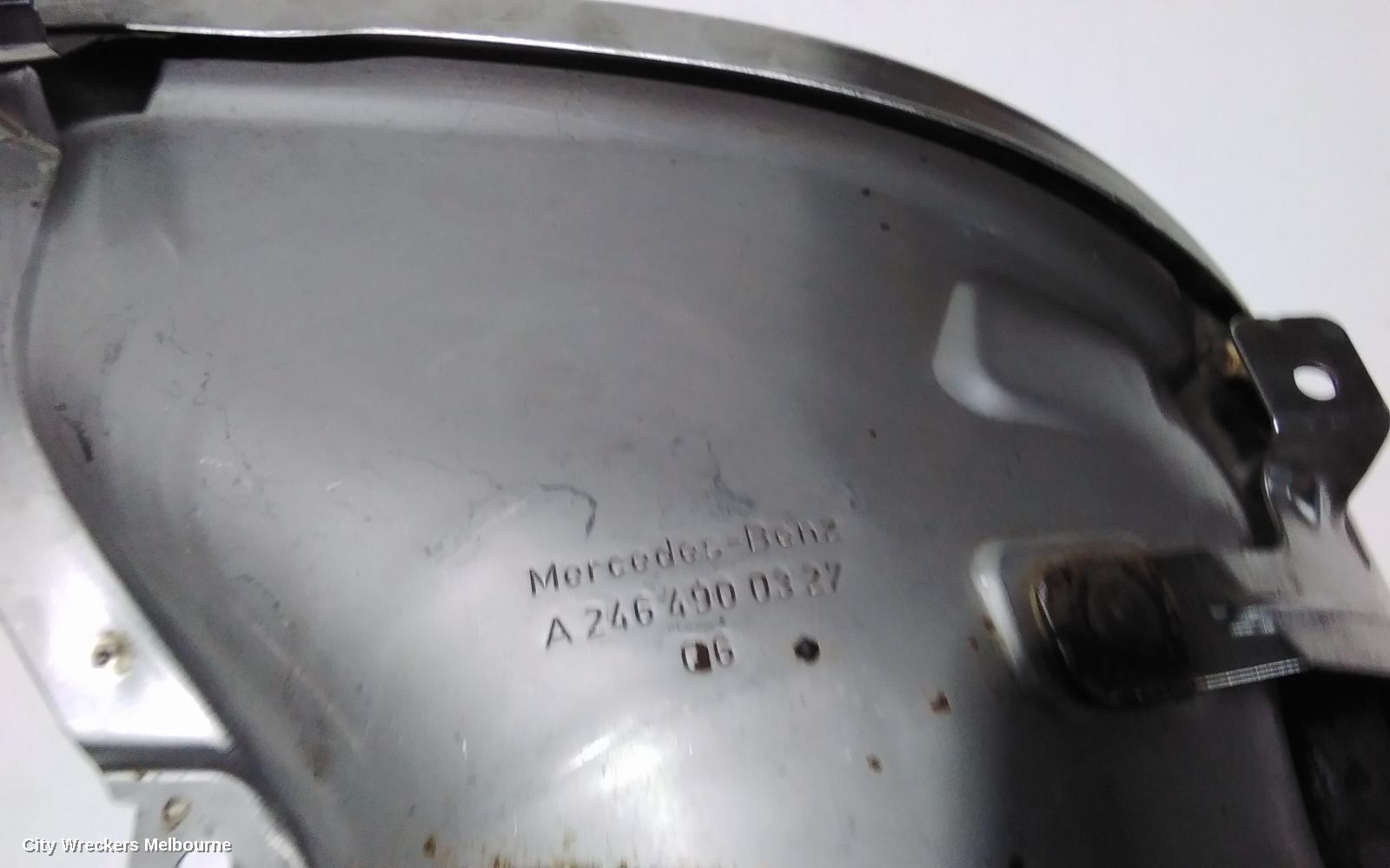 MERCEDES CLA CLASS, C117, 10/2013 - 02/2019, A246 490 0327 LHR EXHAUST TIPS: 89991