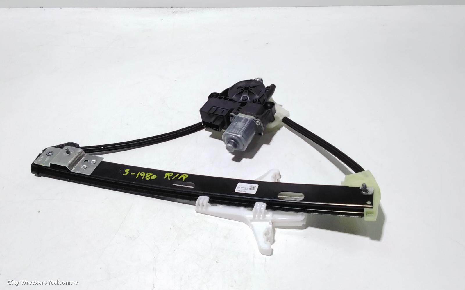 VOLKSWAGEN T-ROC RIGHT REAR WND REG/MOTOR, A1, 03/2020 - 12/2025