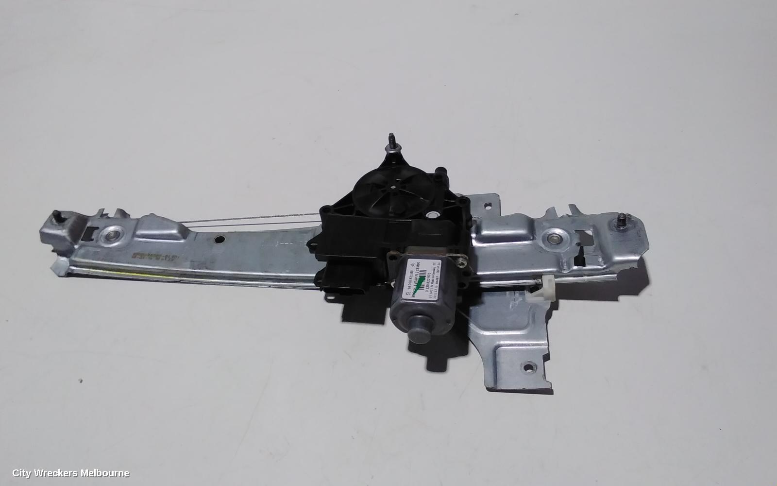 PEUGEOT 2008 RIGHT REAR WND REG/MOTOR, A94, 10/2013 - 12/2018