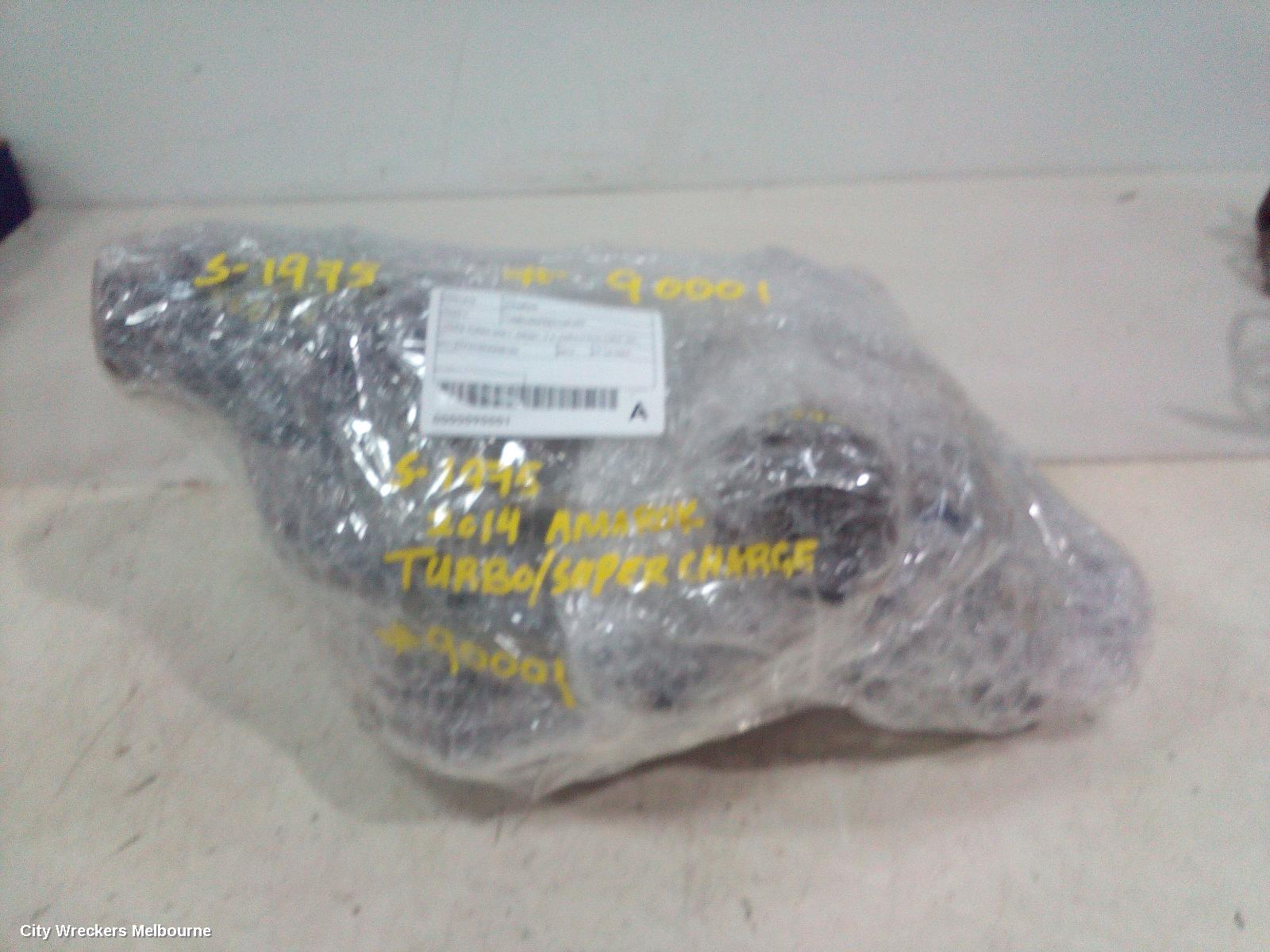 VOLKSWAGEN AMAROK TURBO SUPERCHARGER, LOWER TURBO ONLY, DIESEL, 2.0, CNEA/CSHA CODE, 2H, 12/2010