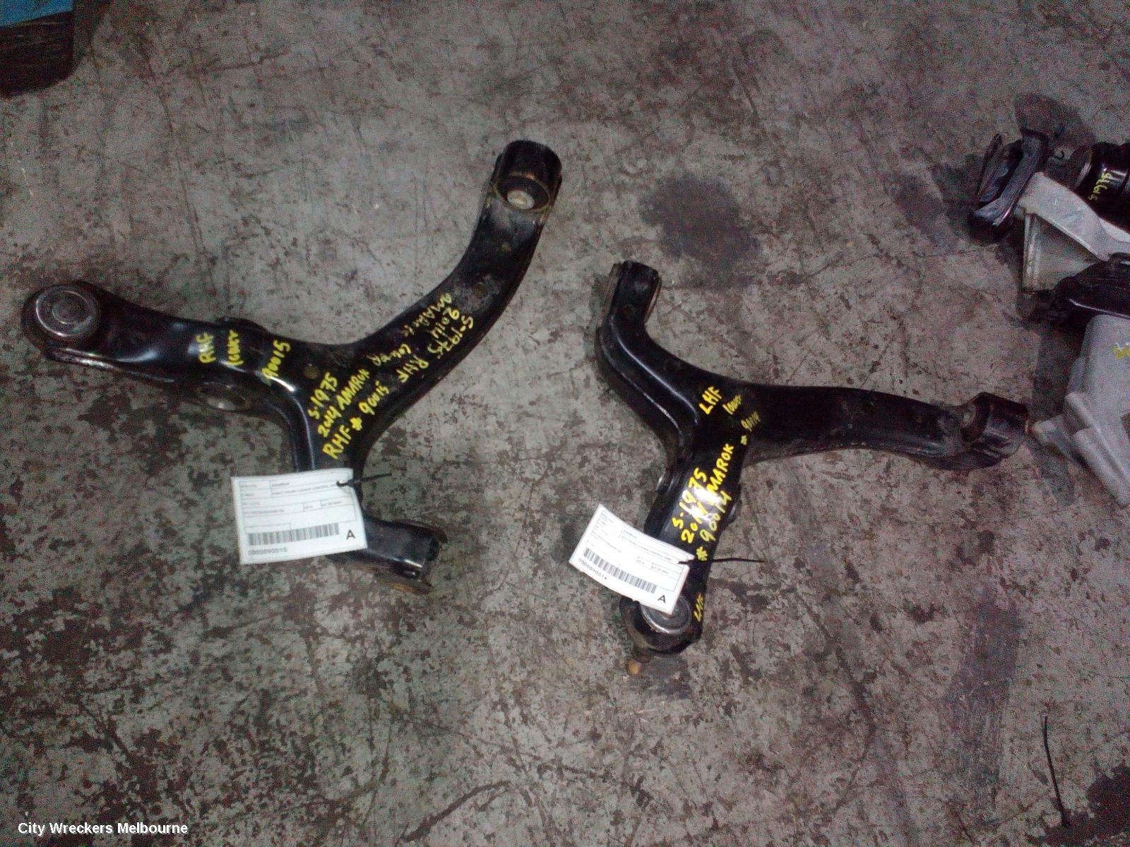 VOLKSWAGEN AMAROK RIGHT FRONT LOWER CONTROL ARM, 2H, 12/2010 ONWARDS