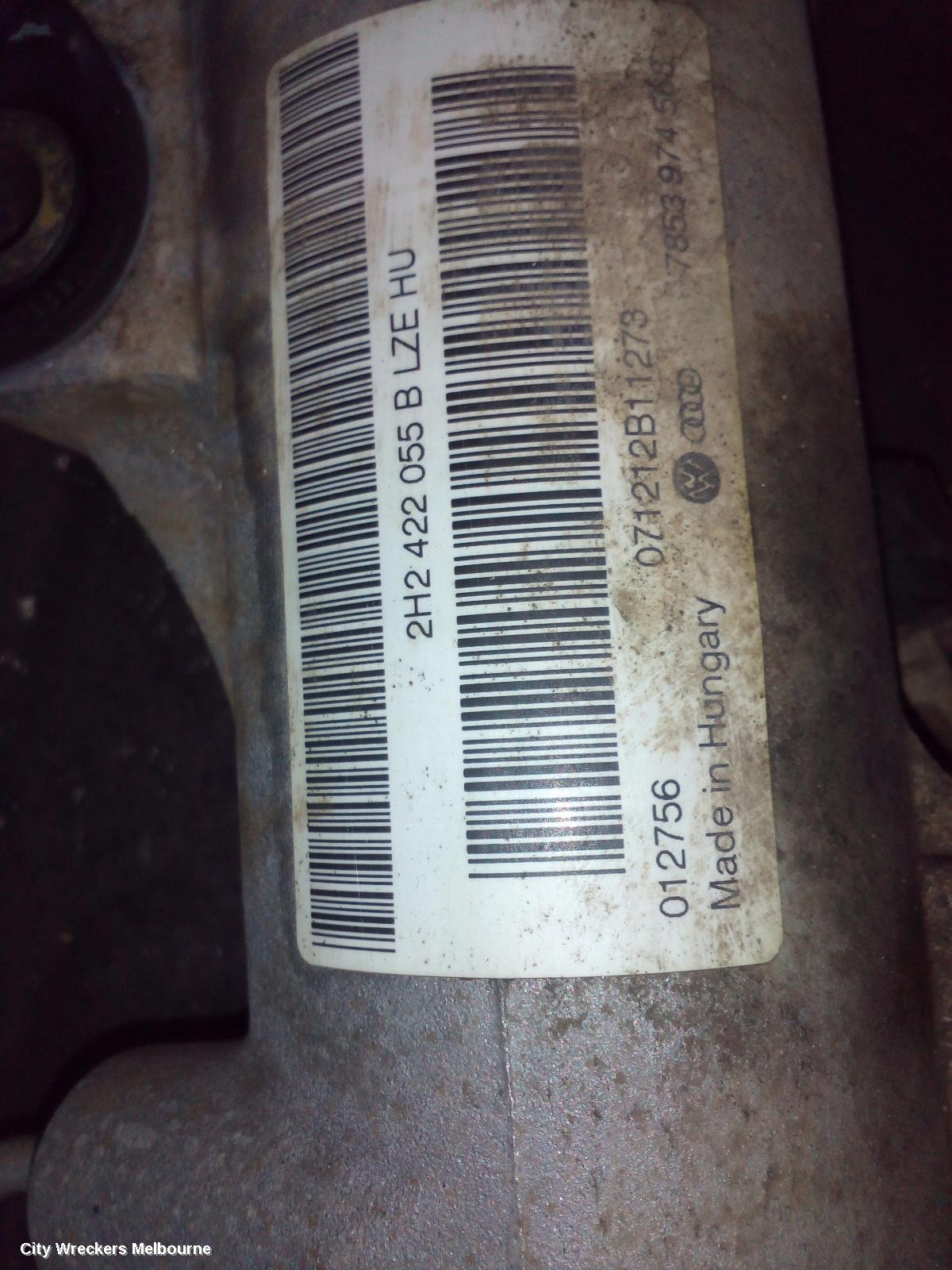VOLKSWAGEN AMAROK STEERING BOX/RACK, 2H, HYDRAULIC, 12/2010 ONWARDS