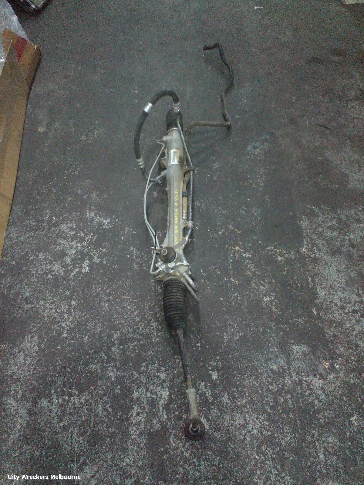 VOLKSWAGEN AMAROK STEERING BOX/RACK, 2H, HYDRAULIC, 12/2010 ONWARDS