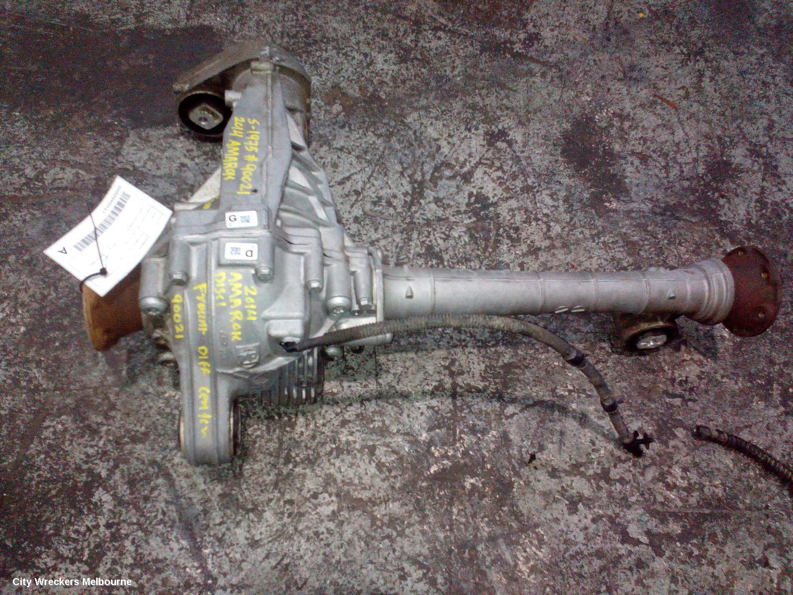 VOLKSWAGEN AMAROK DIFFERENTIAL CENTRE, FRONT, MAN T/M TYPE, 4.1 RATIO, 12/2010 ONWARDS