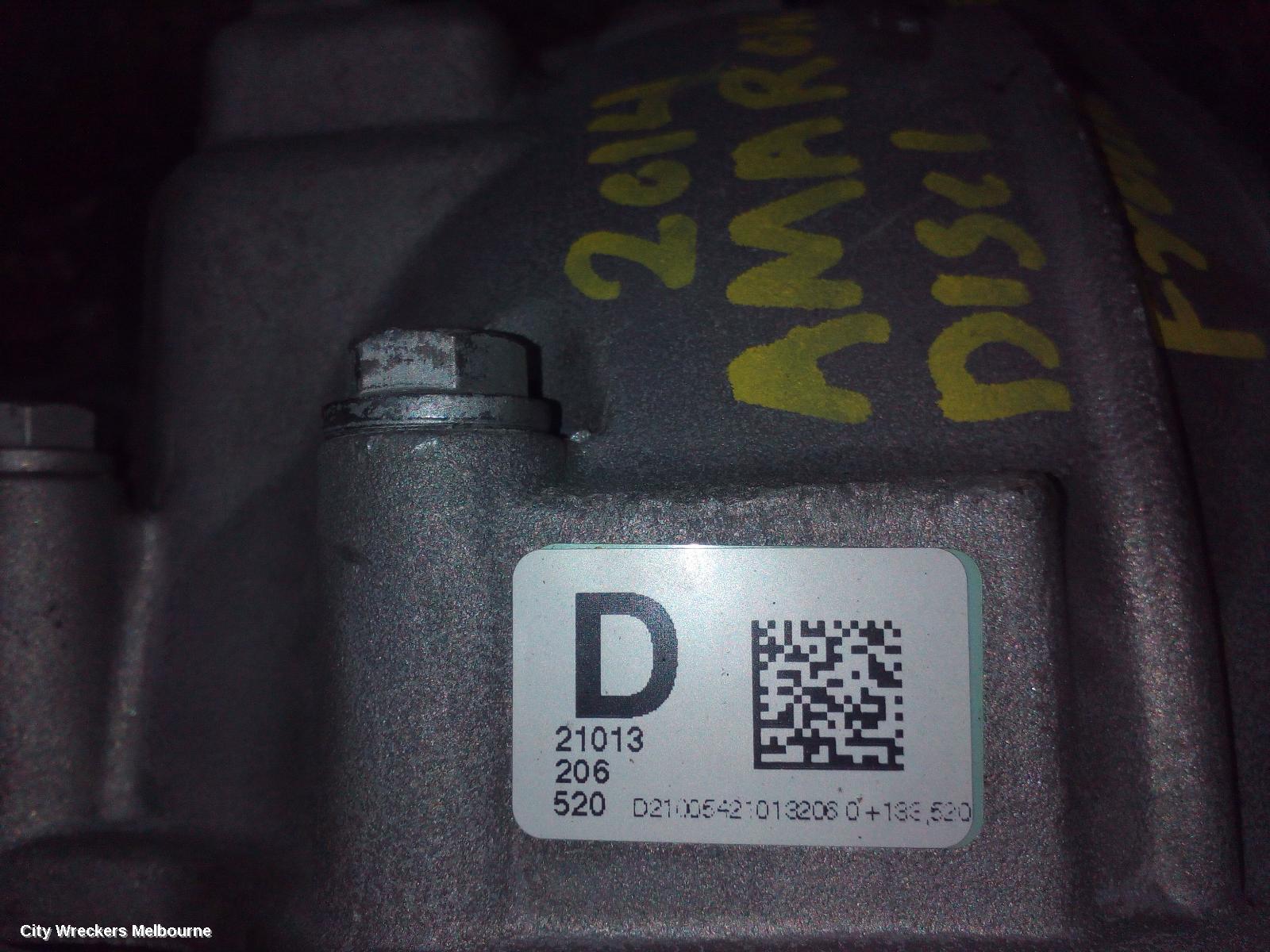 VOLKSWAGEN AMAROK DIFFERENTIAL CENTRE, FRONT, MAN T/M TYPE, 4.1 RATIO, 12/2010 ONWARDS