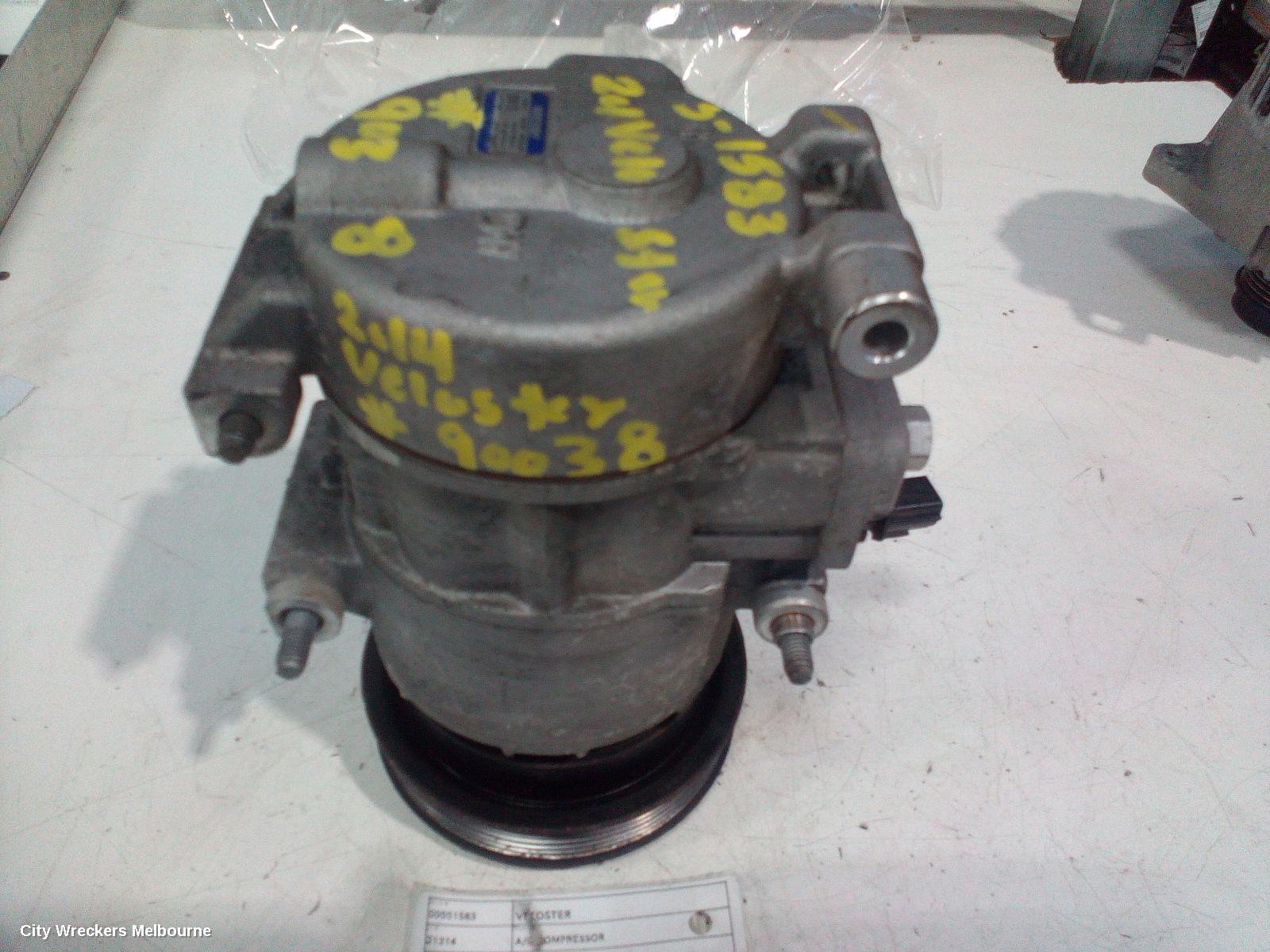 HYUNDAI VELOSTER A/C COMPRESSOR, FS, 1.6, G4FD/G4FJ, PETROL, 12/2011 - 02/2014