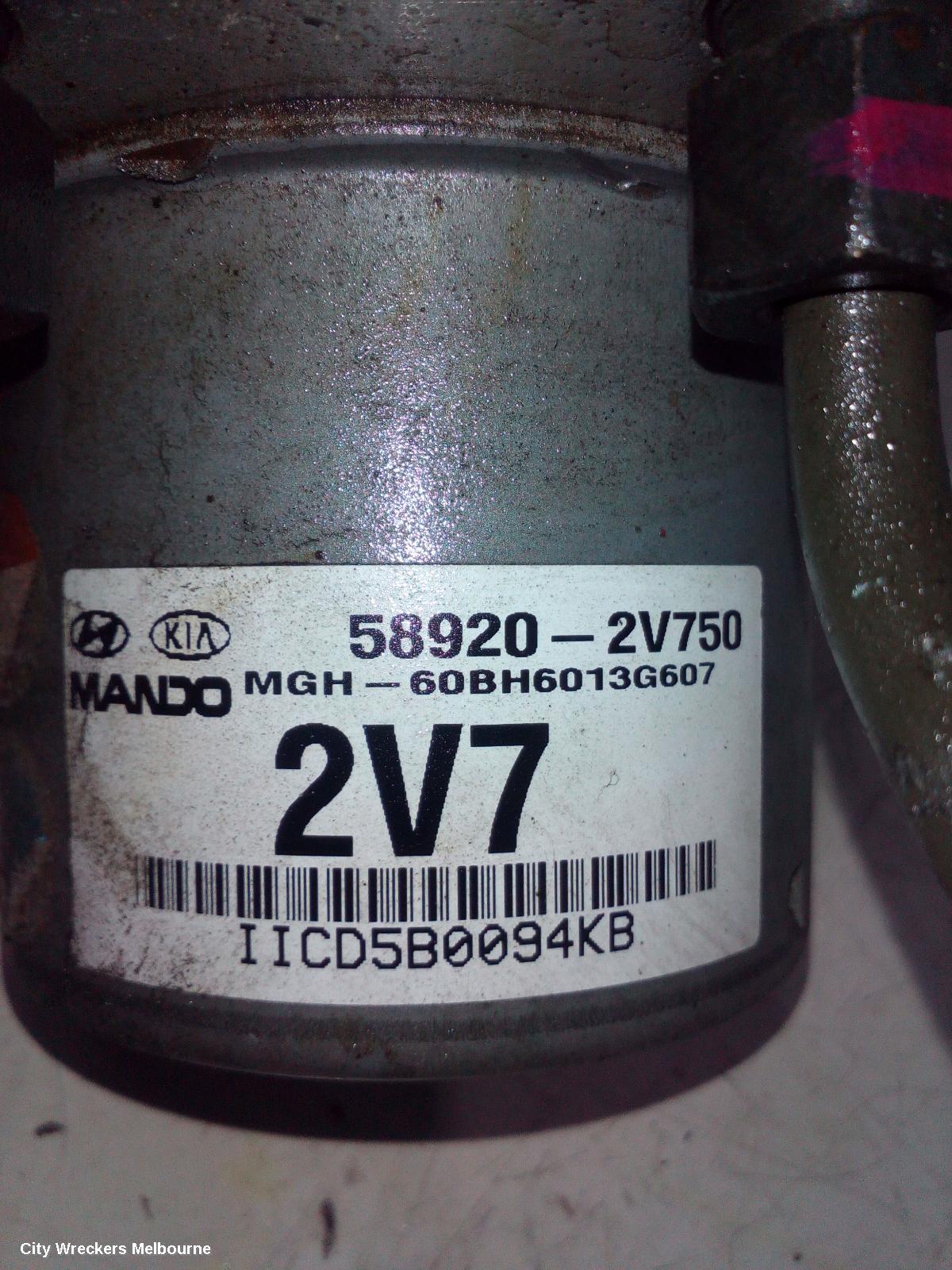 HYUNDAI VELOSTER ABS PUMP/MODULATOR, FS, TURBO, 07/2012 - 04/2015
