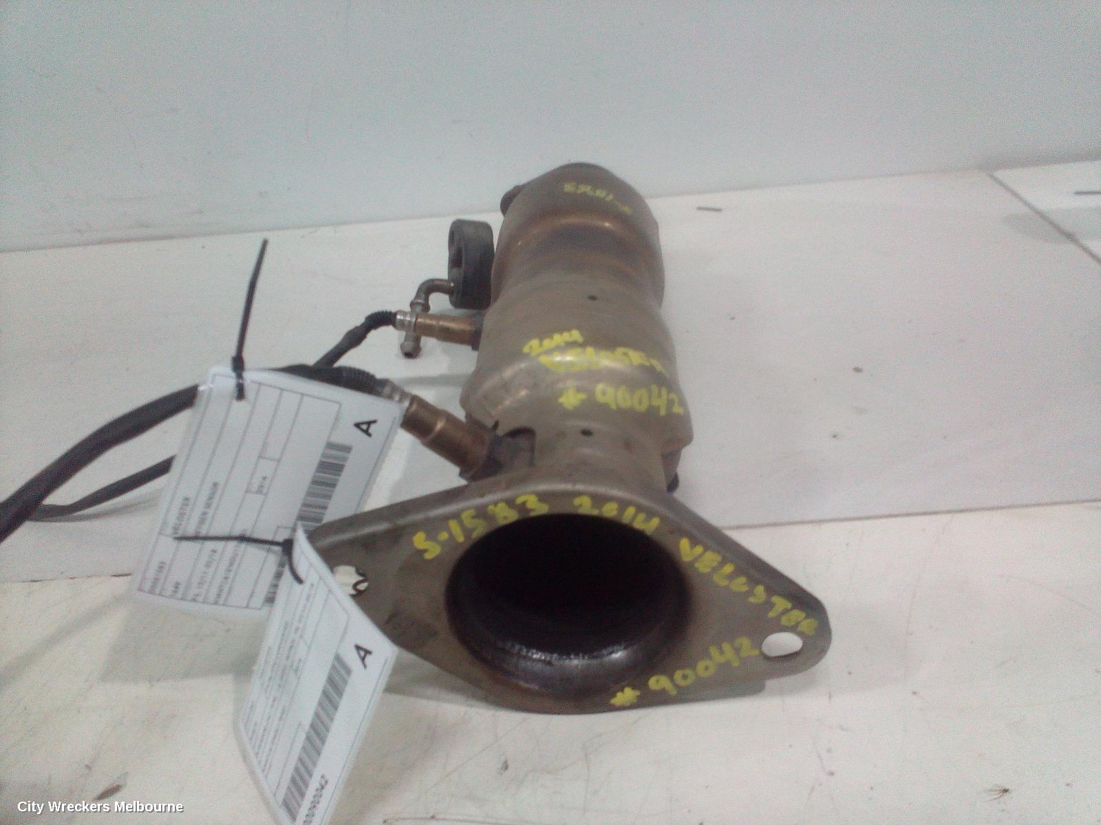 HYUNDAI VELOSTER CATALYTIC CONVERTER, DOWNPIPE-CAT TYPE, 1.6, G4FJ, PETROL, FS, 07/2012 - 02/2018