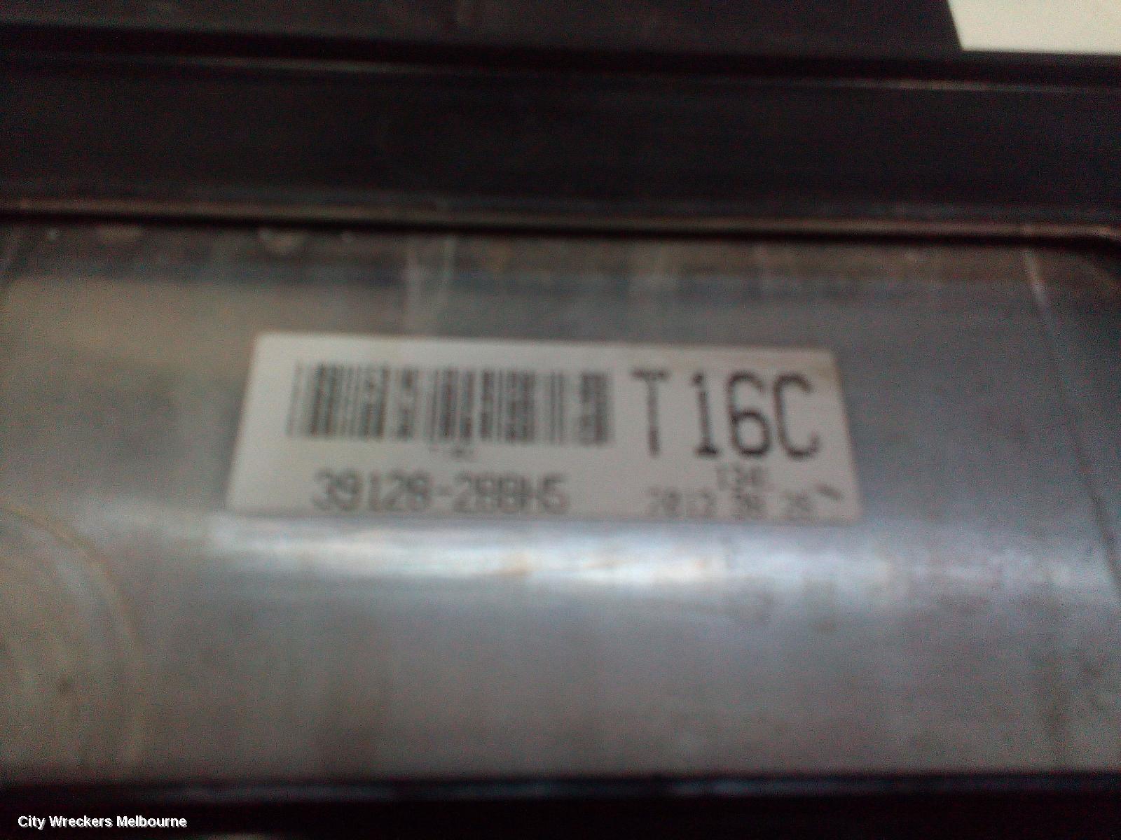 HYUNDAI VELOSTER ECU, ENGINE ECU, TURBO, AUTO T/M, P/N 391182BBH5, ECU ONLY, FS, 07/2012 - 09/2014