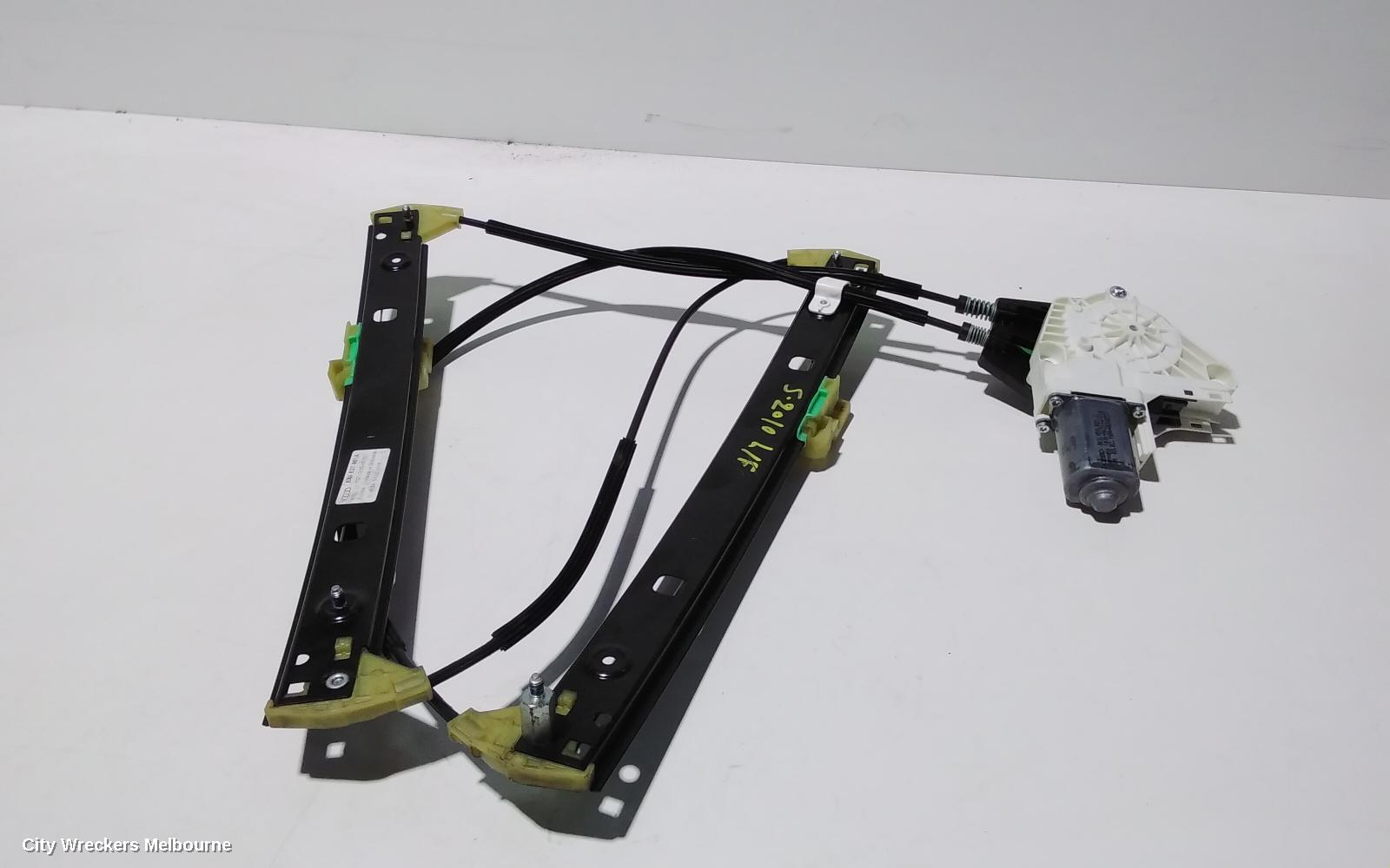 AUDI A1 LEFT FRONT WINDOW REG/MOTOR, 8X, POWER, 5DR HATCH, 03/2012 - 10/2018