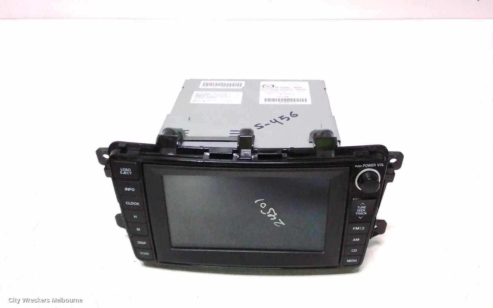 MAZDA CX9 RADIO/CD/DVD/SAT/TV, DISPLAY UNIT, 7.5IN NON SAT NAV TYPE, 12/2007 - 06/2009