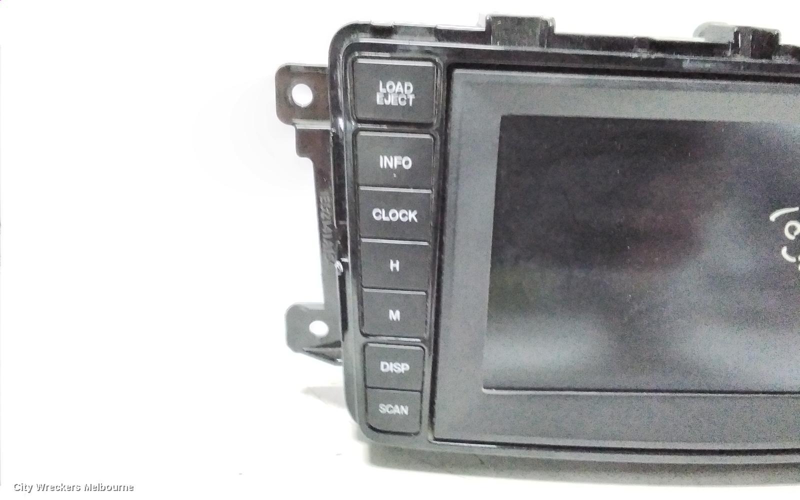 MAZDA CX9 RADIO/CD/DVD/SAT/TV, DISPLAY UNIT, 7.5IN NON SAT NAV TYPE, 12/2007 - 06/2009