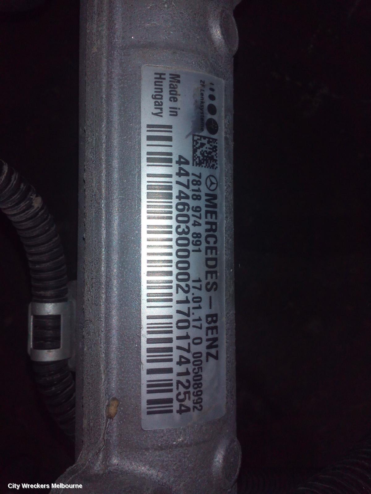 MERCEDES VITO STEERING BOX/RACK, 447, RWD, 03/2015 ONWARDS