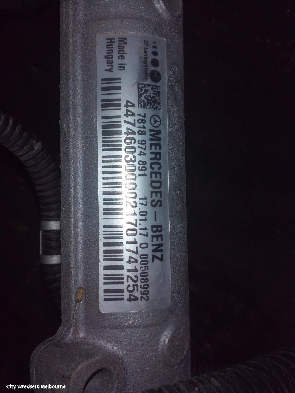 MERCEDES VITO STEERING BOX/RACK, 447, RWD, 03/2015 ONWARDS