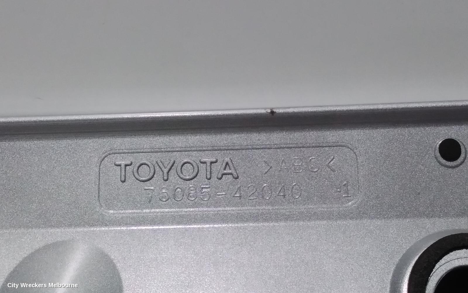 TOYOTA RAV4 REAR SPOILER, ACA33/ACA38, 11/2005 - 12/2012