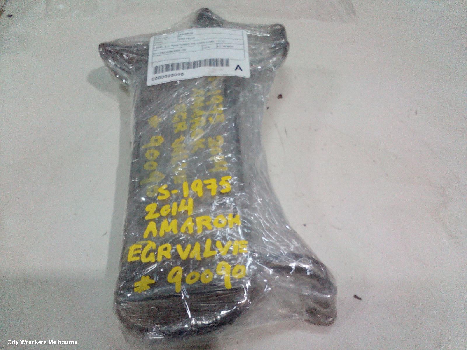 VOLKSWAGEN AMAROK EGR VALVE, DIESEL, 2.0, TWIN TURBO, 2H, CNEA CODE, 12/2010 ONWARDS