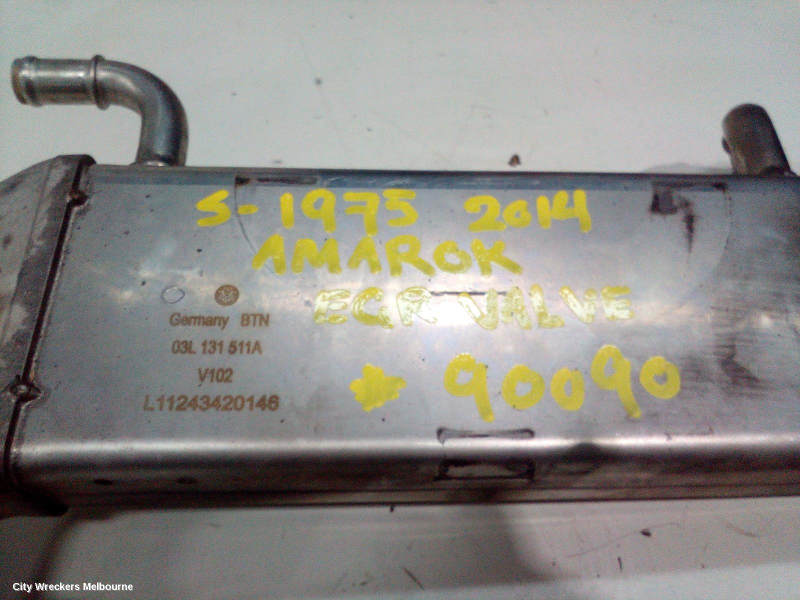 VOLKSWAGEN AMAROK EGR VALVE, DIESEL, 2.0, TWIN TURBO, 2H, CNEA CODE, 12/2010 ONWARDS