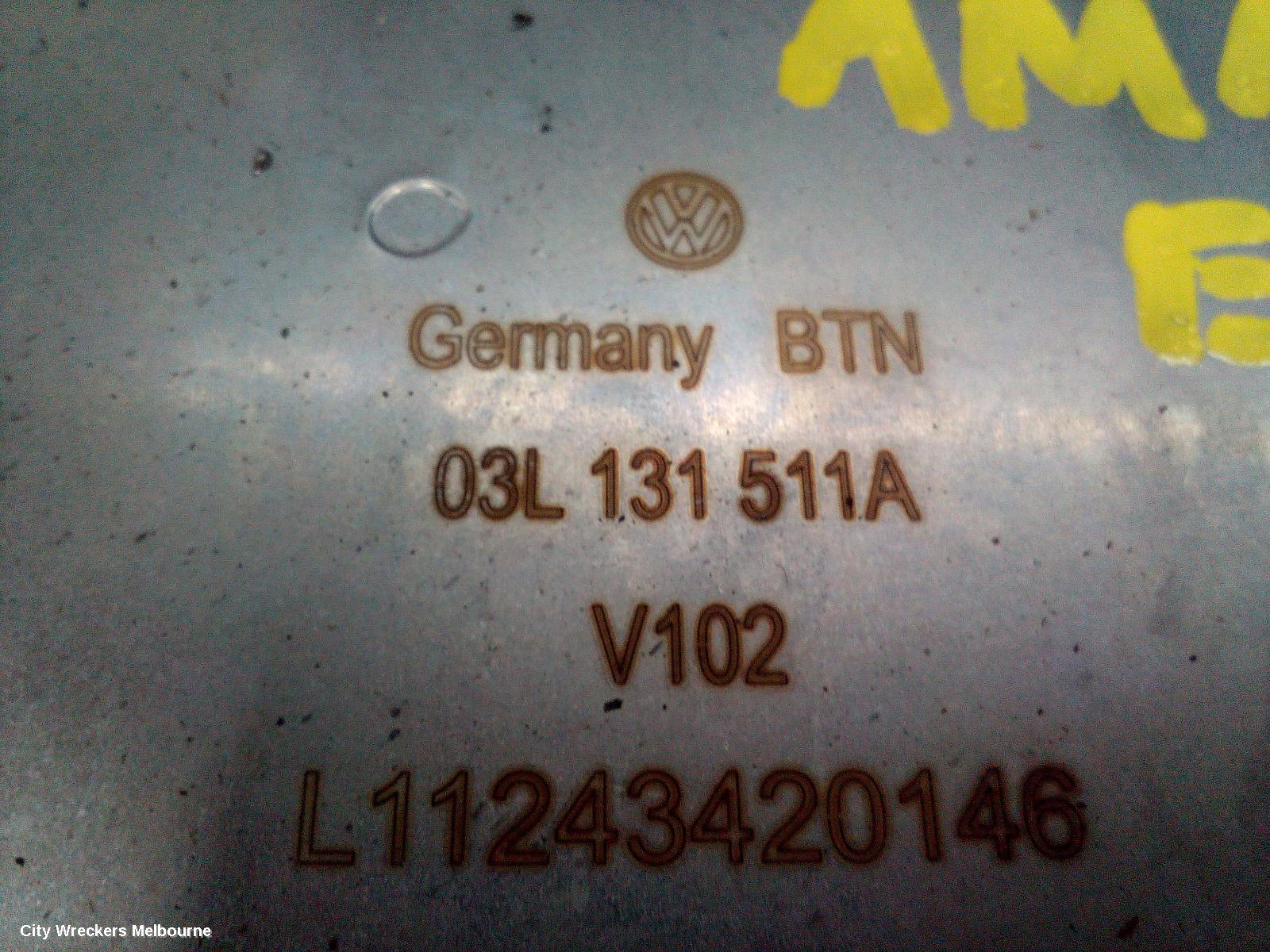 VOLKSWAGEN AMAROK EGR VALVE, DIESEL, 2.0, TWIN TURBO, 2H, CNEA CODE, 12/2010 ONWARDS