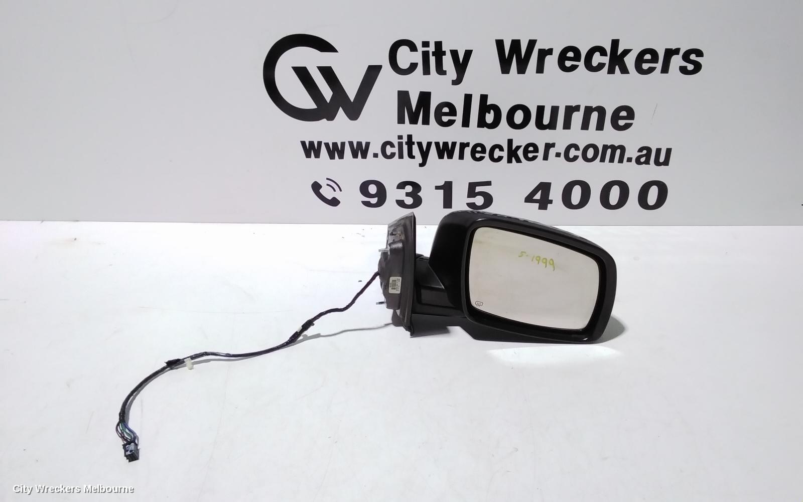 DODGE JOURNEY RIGHT DOOR MIRROR, JC, 09/2008 - 12/2016