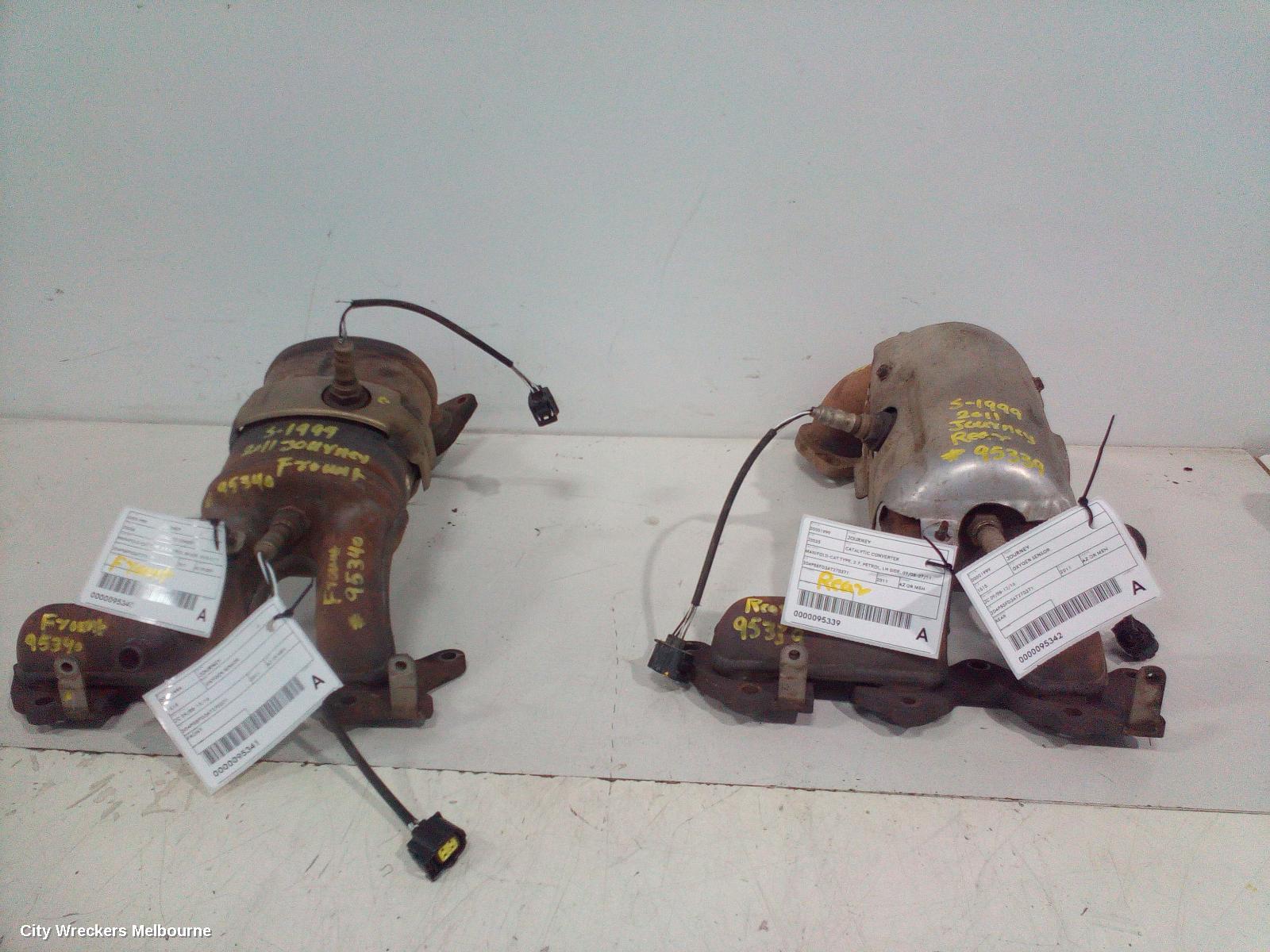 DODGE JOURNEY CATALYTIC CONVERTER, MANIFOLD-CAT TYPE, 2.7, PETROL, LH SIDE, 09/2008 - 07/2011