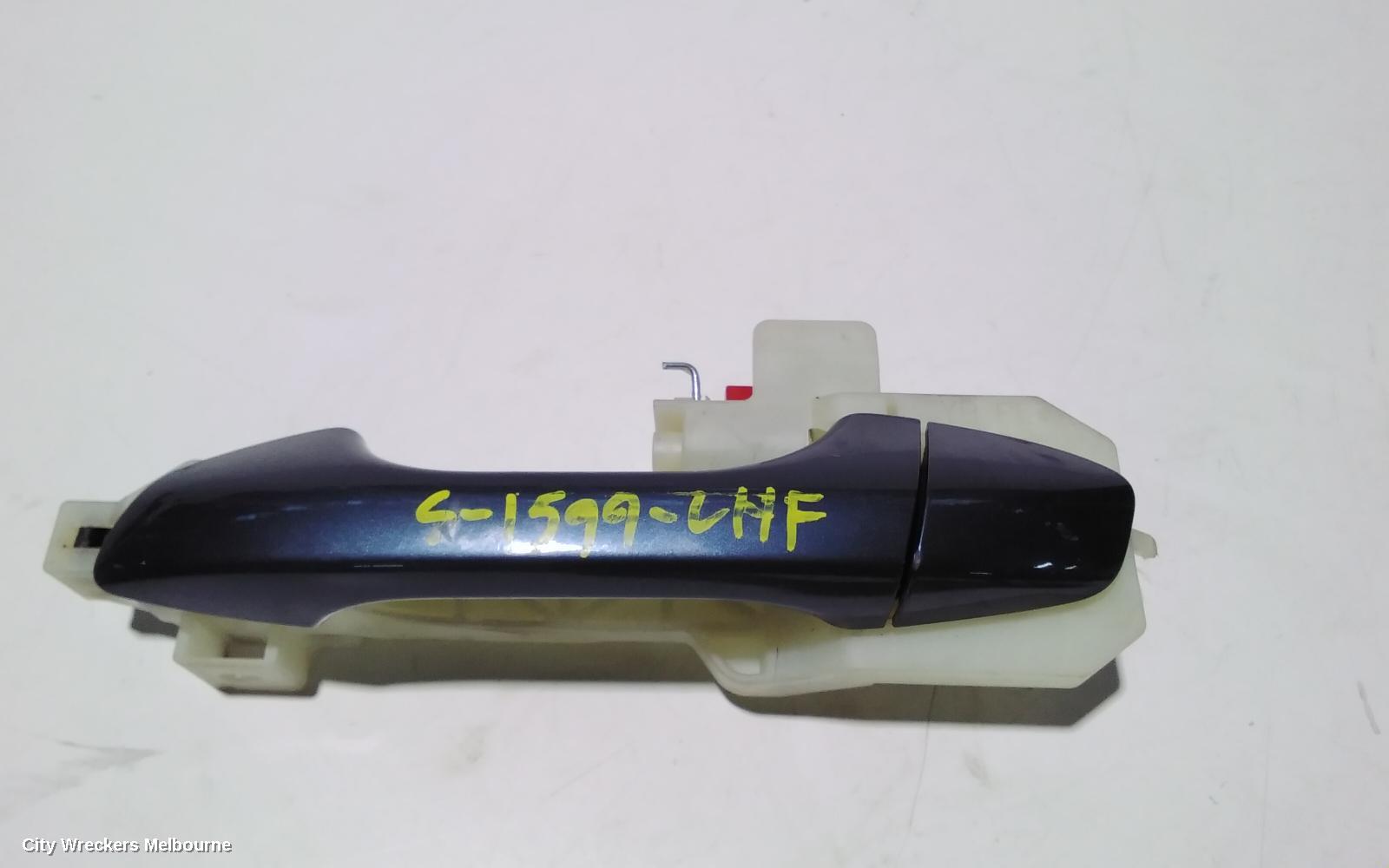 KIA RIO DOOR HANDLE, YB, OUTER, LH FRONT, 12/2016 ONWARDS