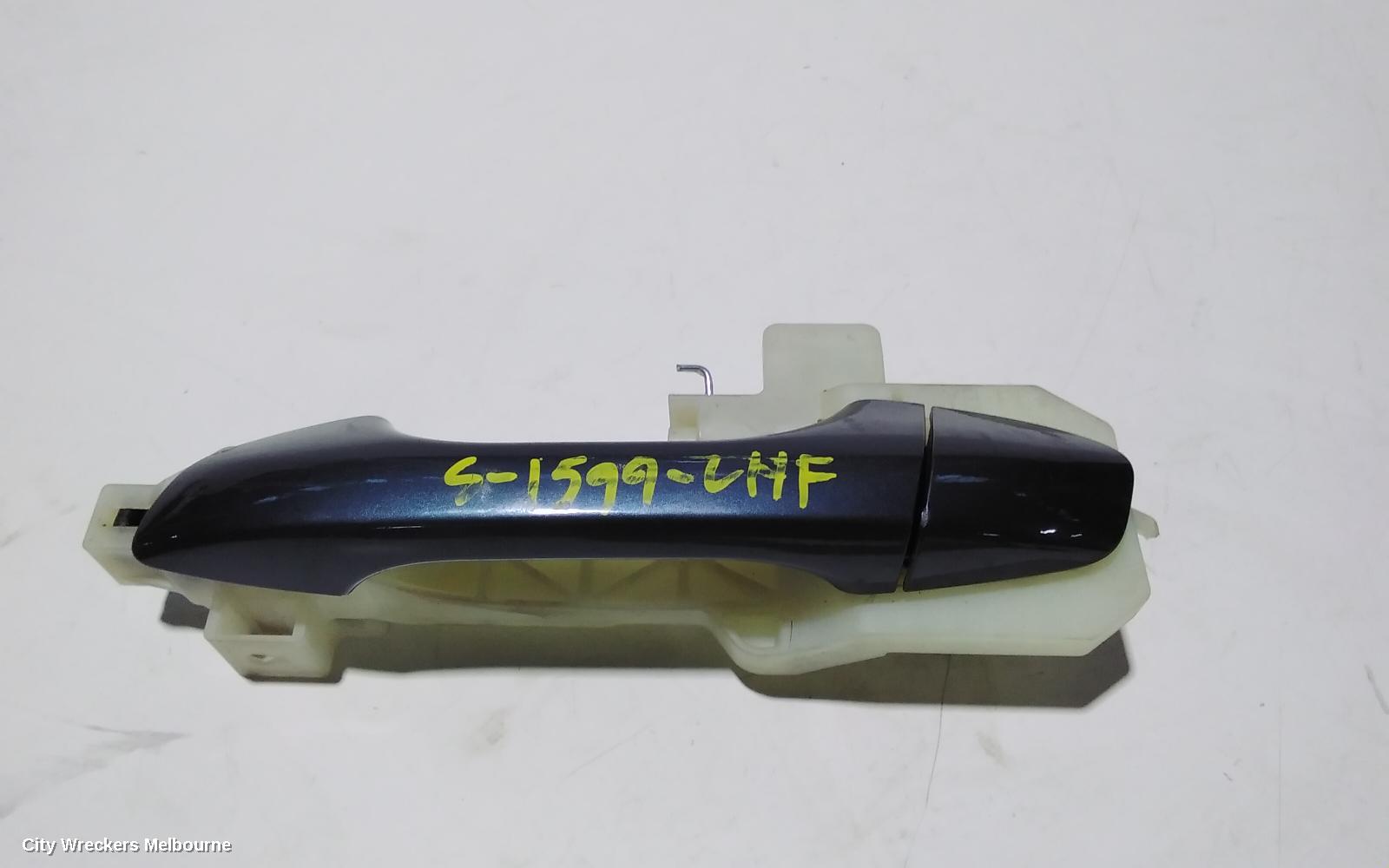 KIA RIO DOOR HANDLE, YB, OUTER, LH FRONT, 12/2016 ONWARDS