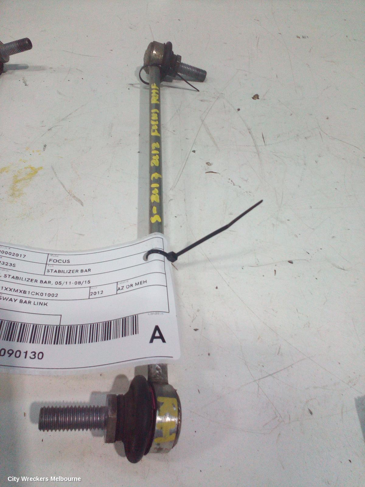 FORD FOCUS STABILISER BAR, LW, STABILIZER BAR, 05/2011 - 08/2015