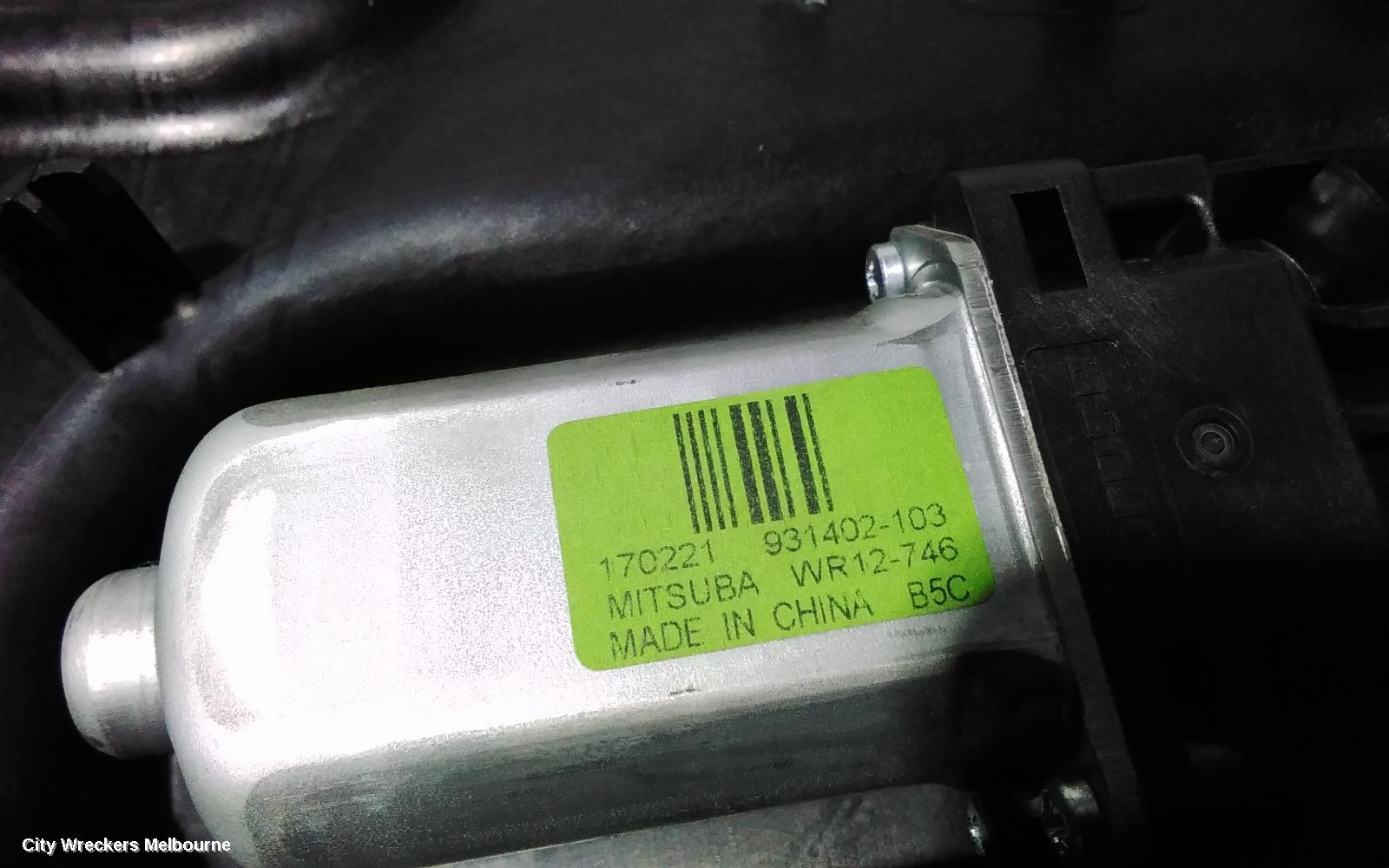 JEEP GRANDCHEROKEE LEFT REAR WND REG/MOTOR, WK, 10/2010 - 02/2022